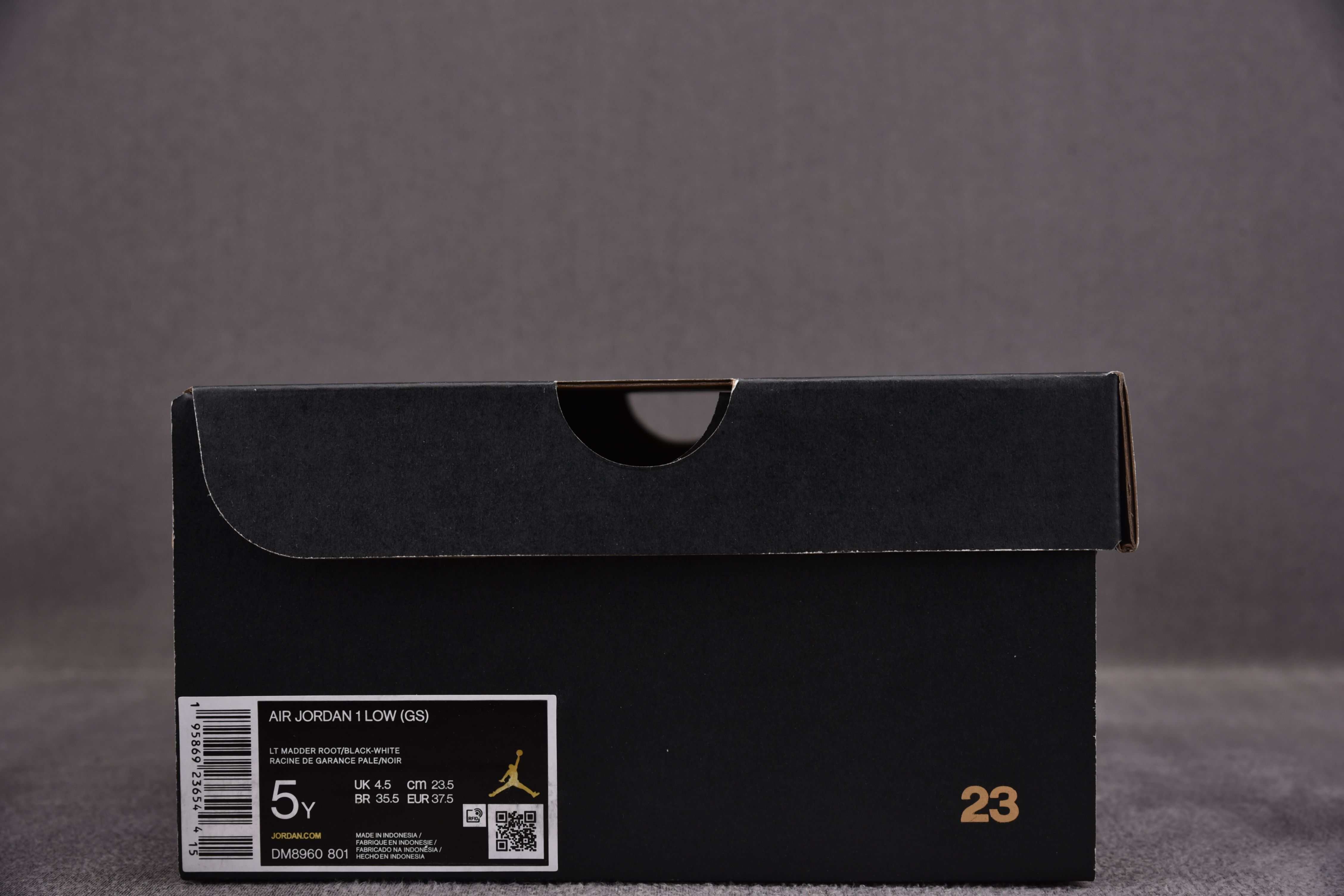 Jordan 1 Low White Light Madder Root (GS)