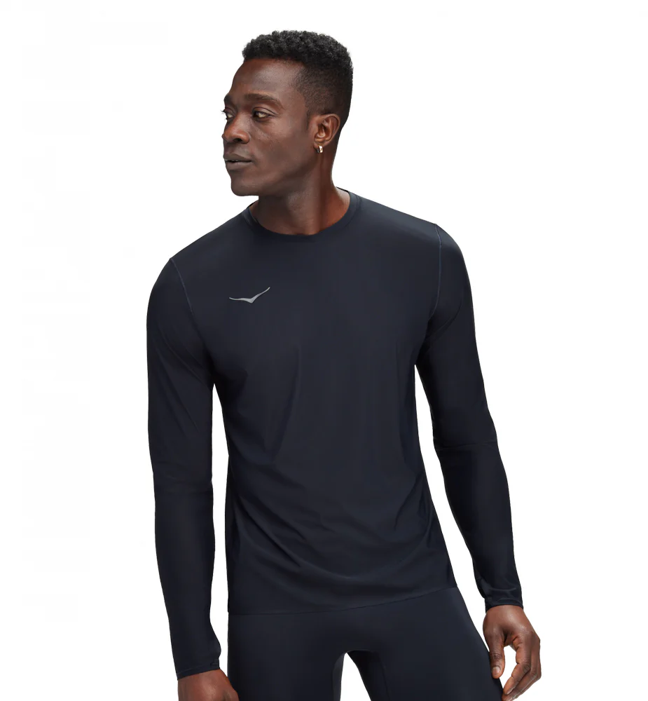 Hoka M AIROLITE RUN LONG SLEEVE Black