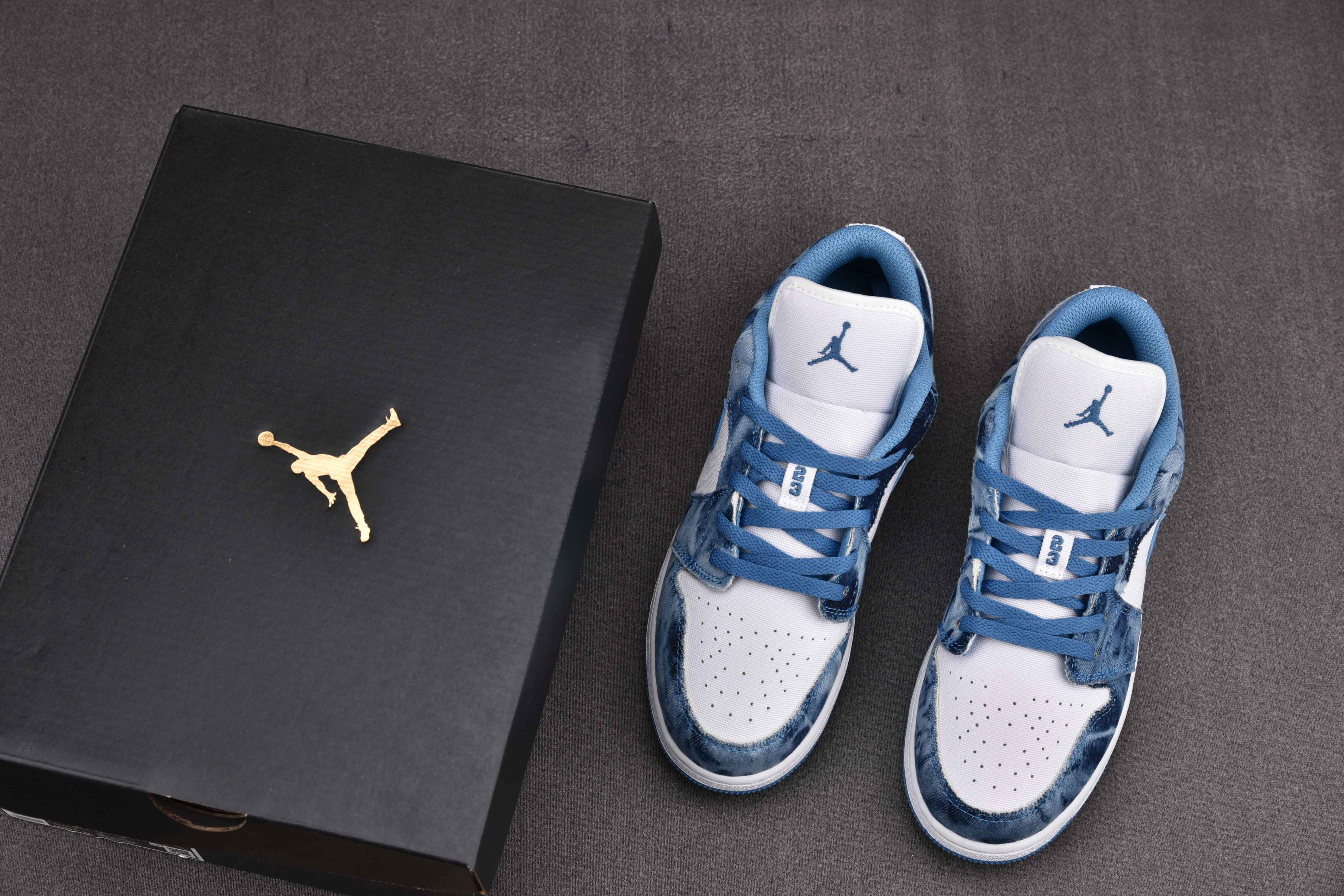 Jordan 1 Low Washed Denim