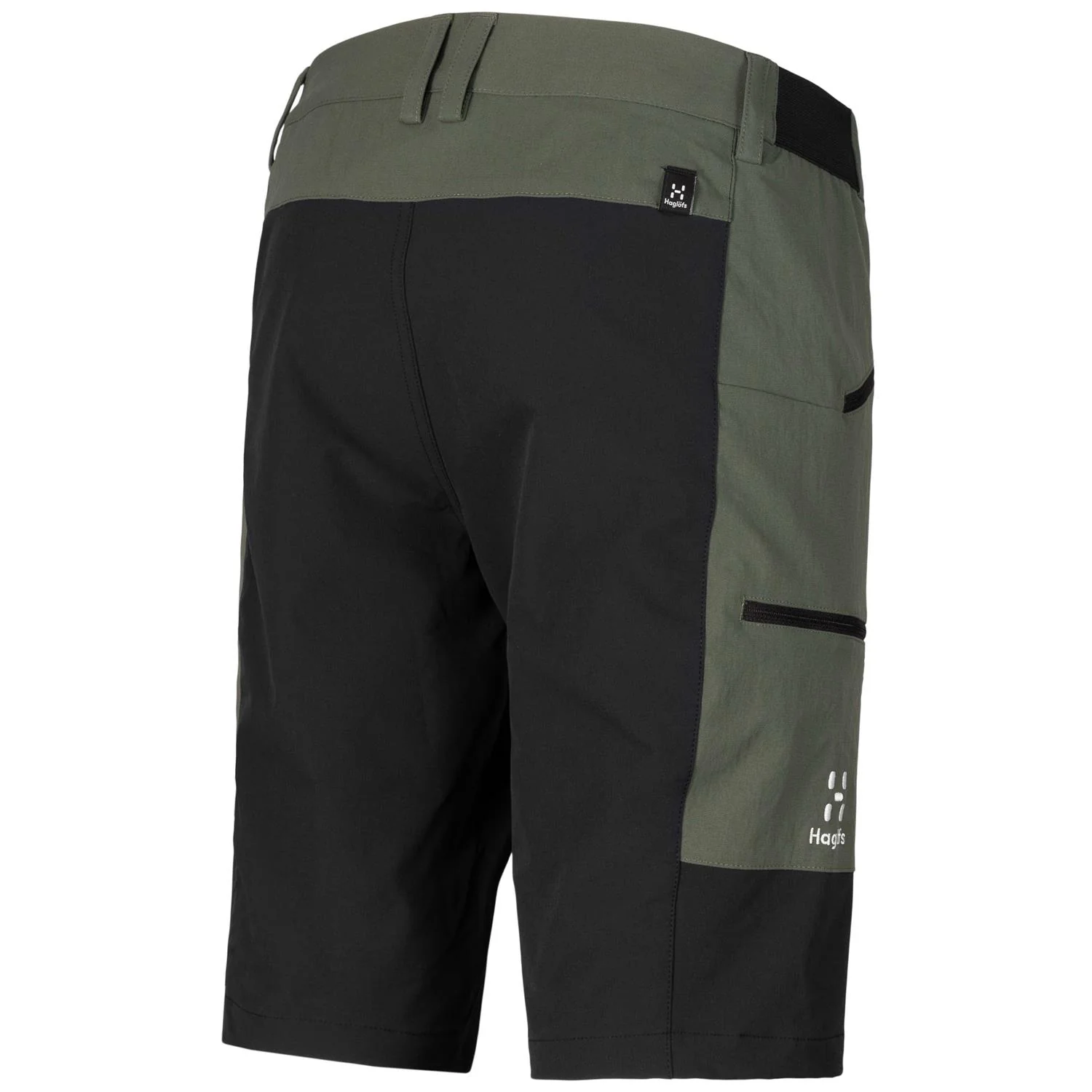 Haglöfs Mid Slim Shorts Men Fjell Green/True Black