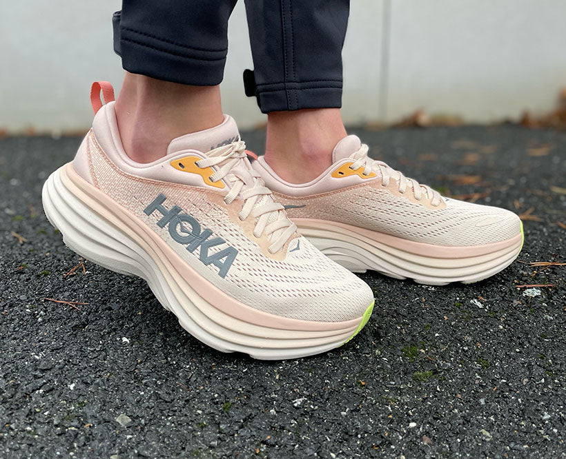 Hoka W BONDI 8 Cream / Vanilla