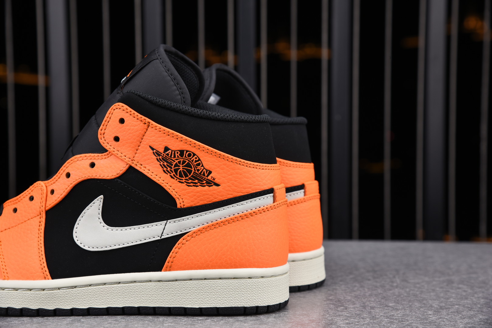 Jordan 1 Mid Black Cone