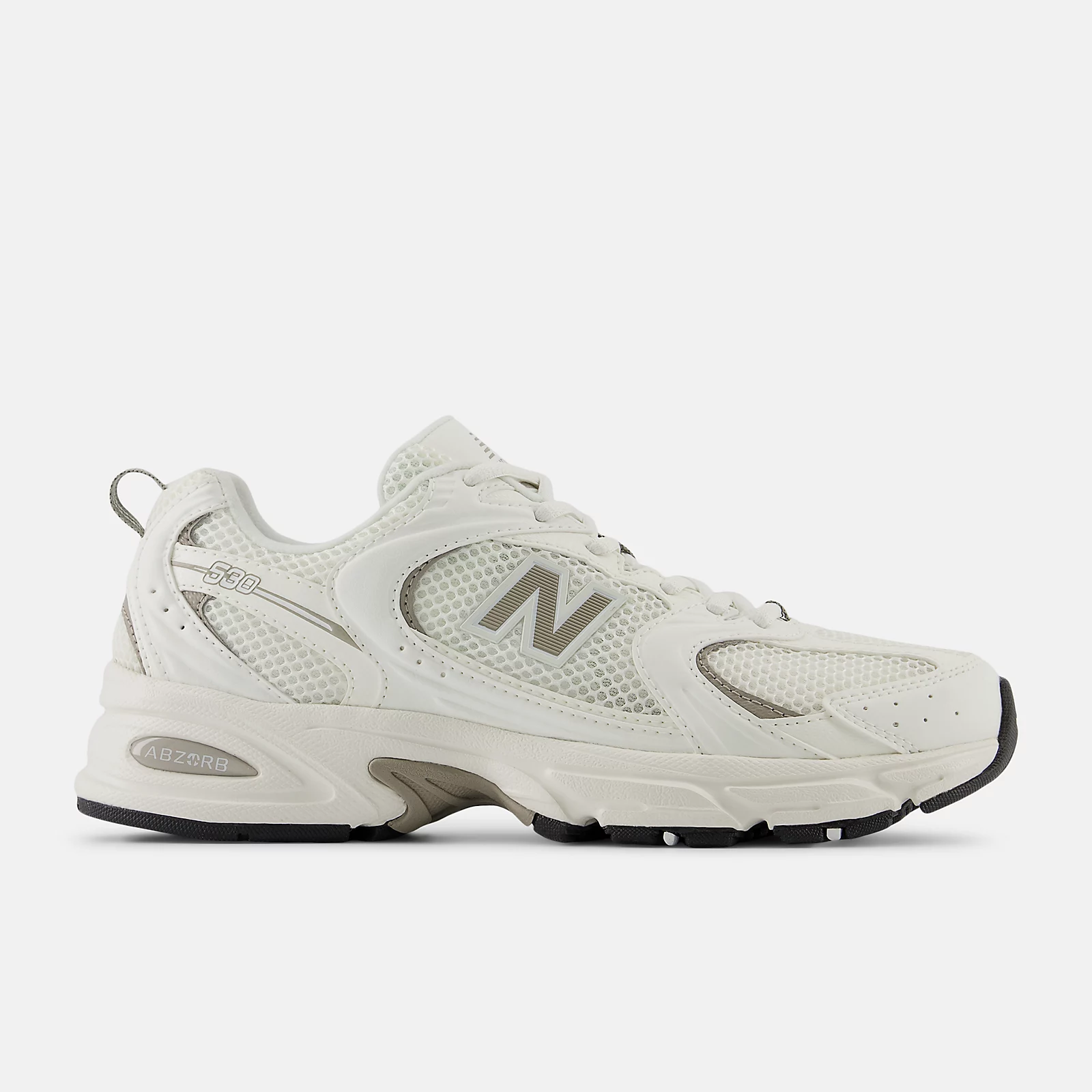 New Balance Unisex 530 Sneakers-Men's/Women's-Sea Salt with Arid Stone