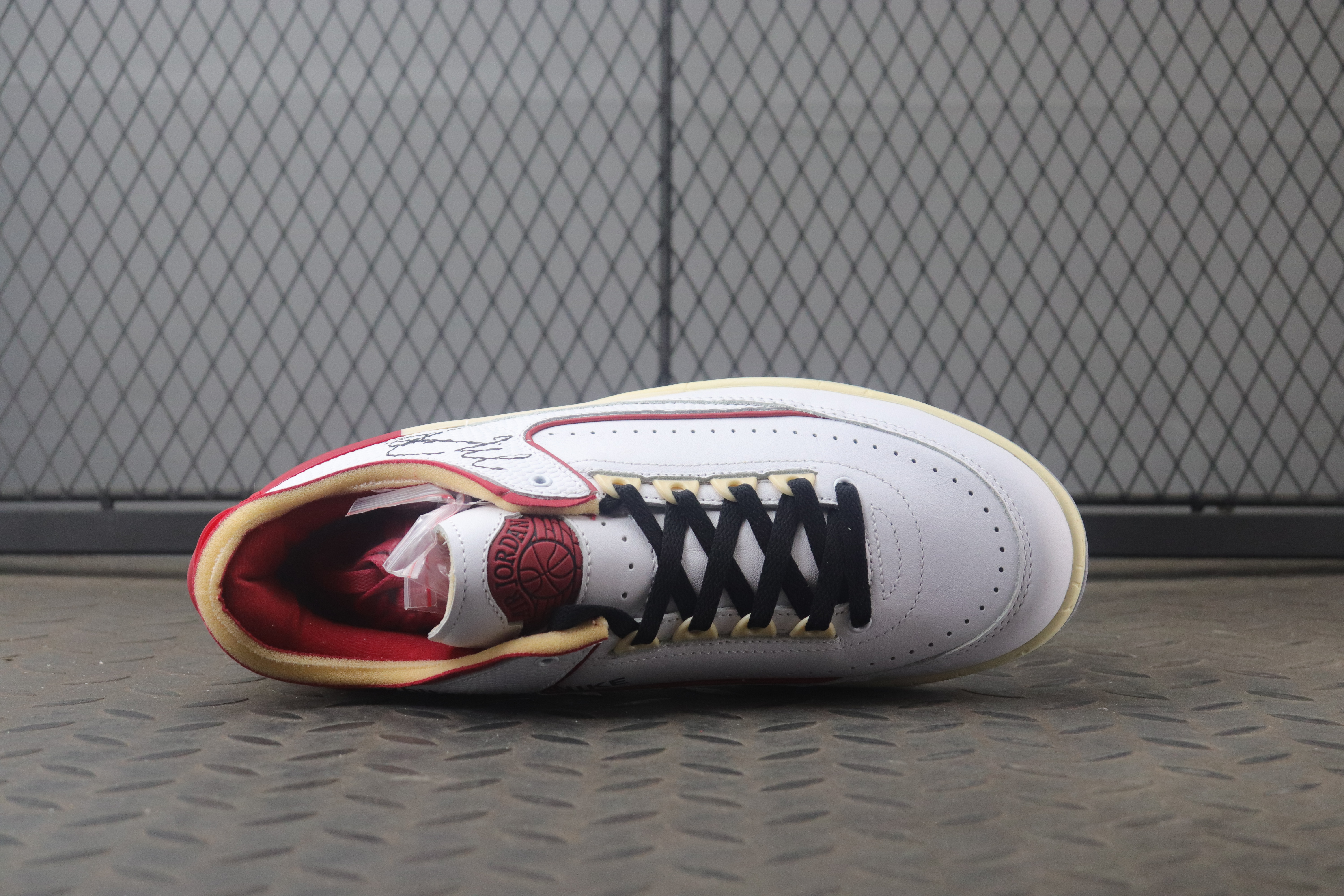 Jordan 2 Retro Low SP   White Red