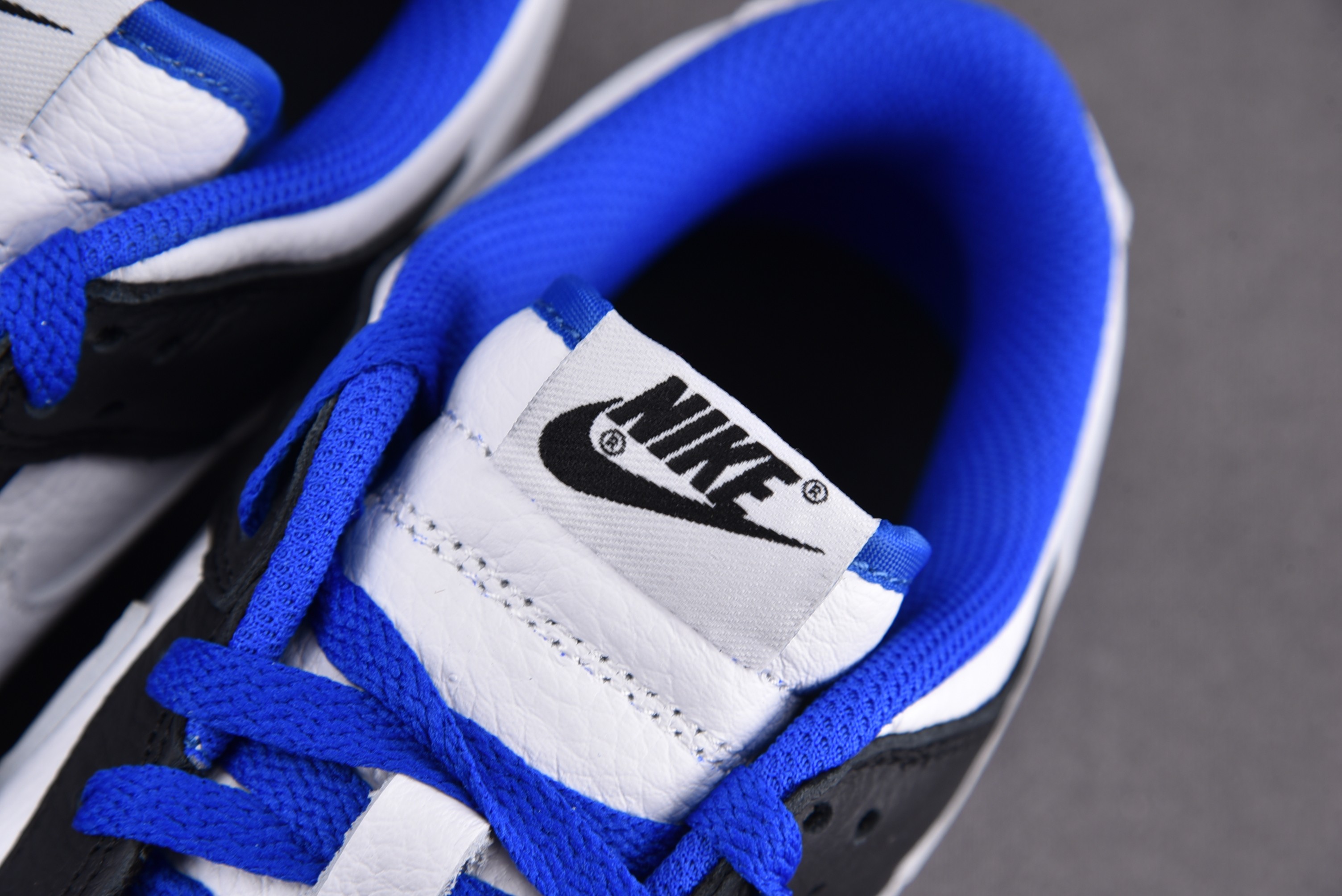 Nike Dunk Low White Black Royal