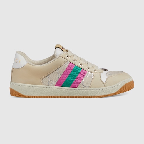 GUCCI Women's Screener sneaker with Web