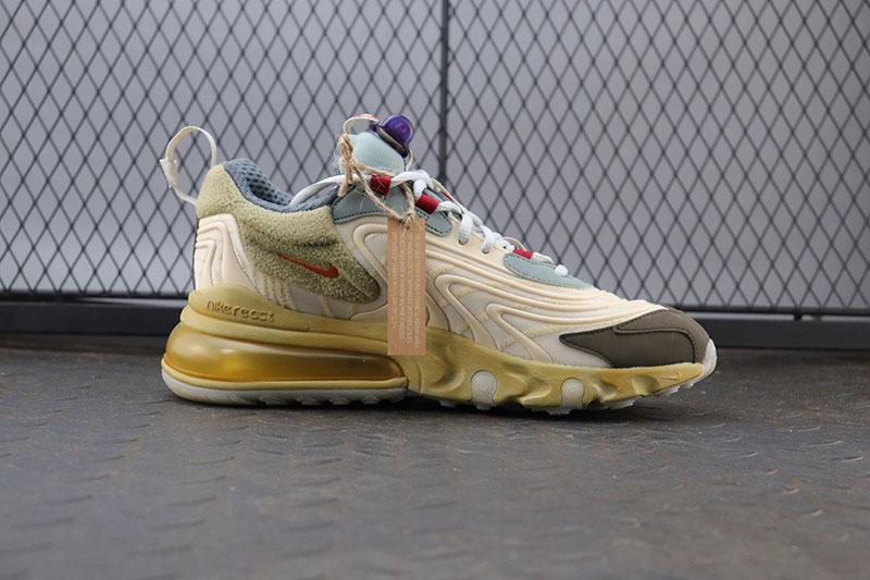 Nike Air Max 270 React ENG Travis Scott Cactus Trails