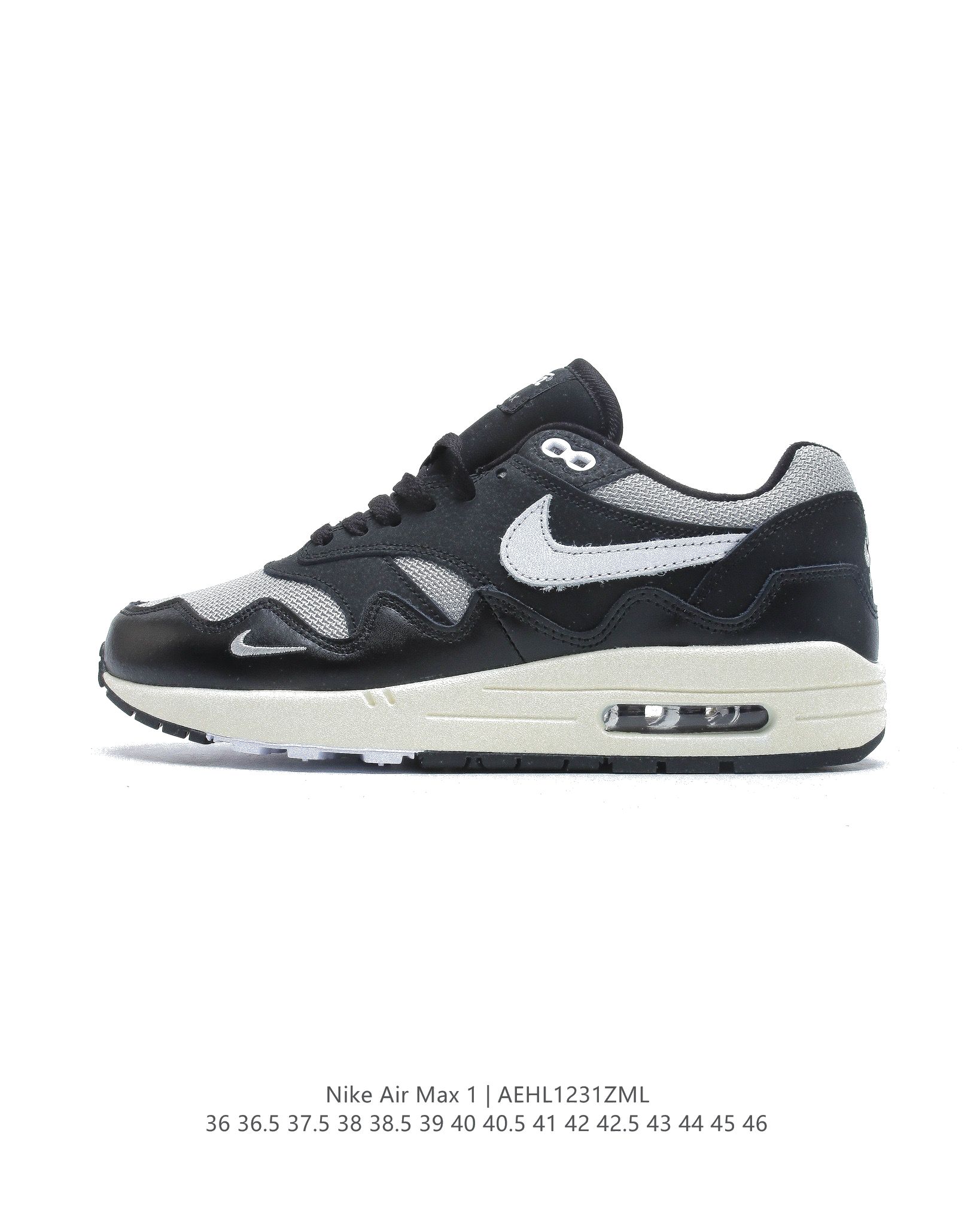 Patta x Nike Air Max 1 BlaceDQ0299-001 Dames & Heren Schoenen