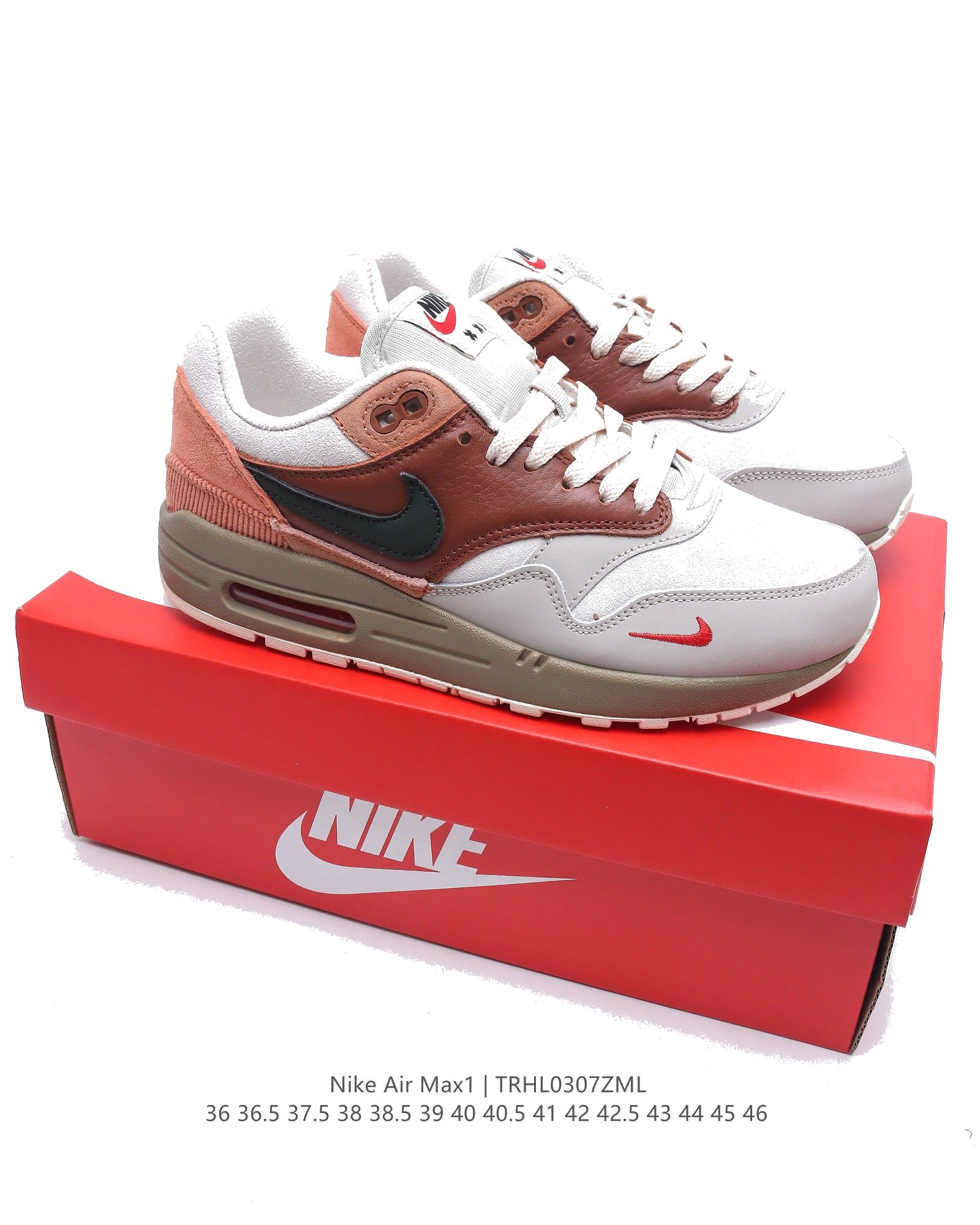 Nike Air Max 1 Tinker hatfield&Mark Parker CV1638-200 Dames & Heren Schoenen