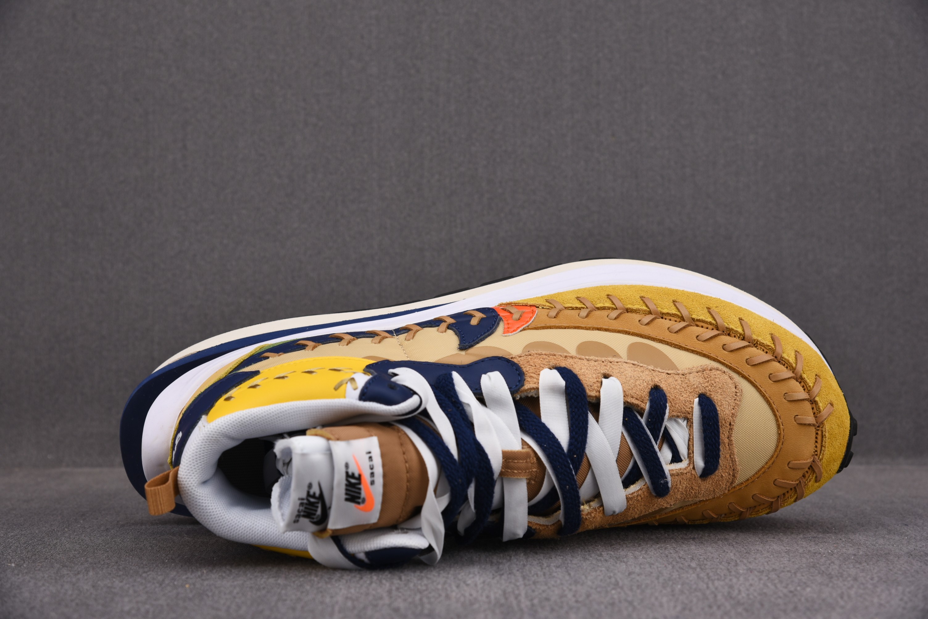 Nike Vaporwaffle sacai Jean Paul Gaultier Sesame Blue