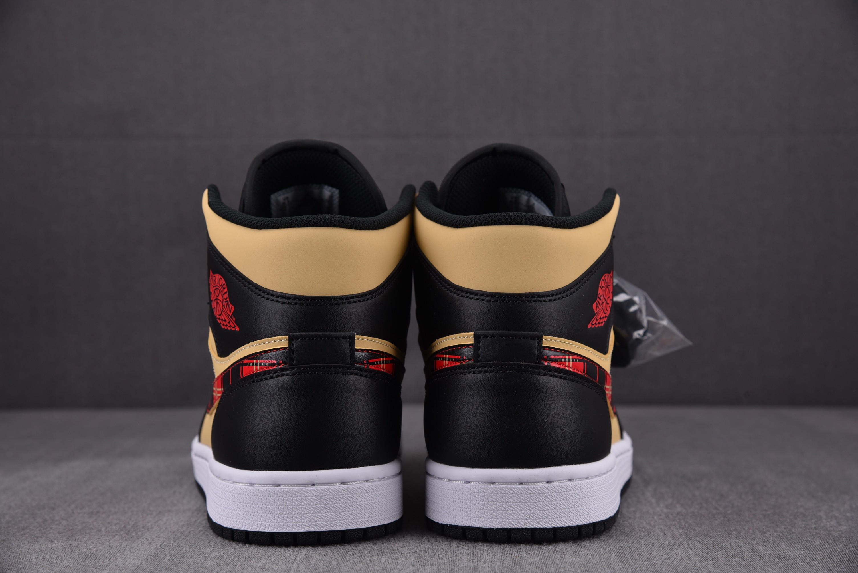 Air Jordan 1 Mid Tartan Swoosh