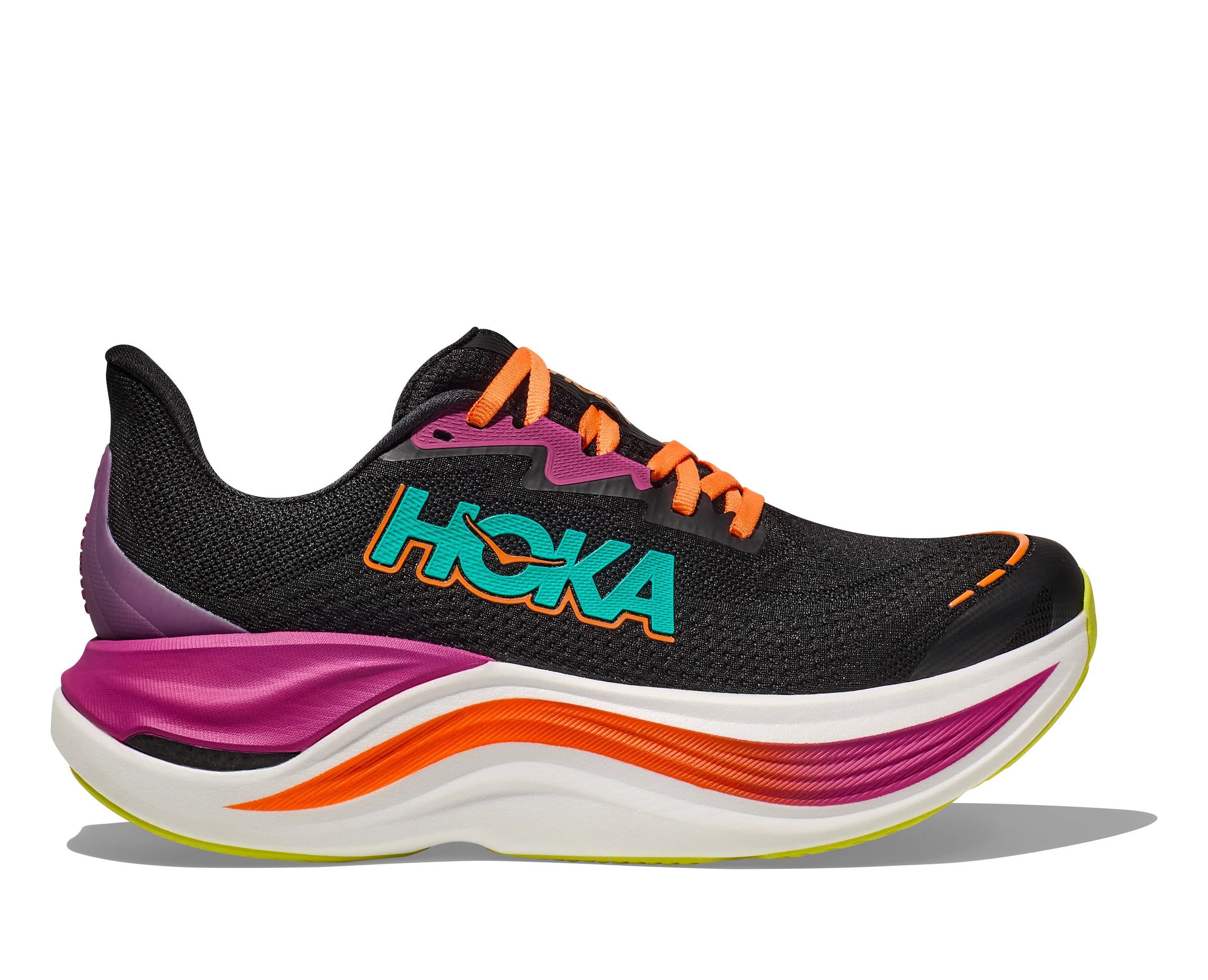 Hoka M SKYWARD X Black / Electric Aqua