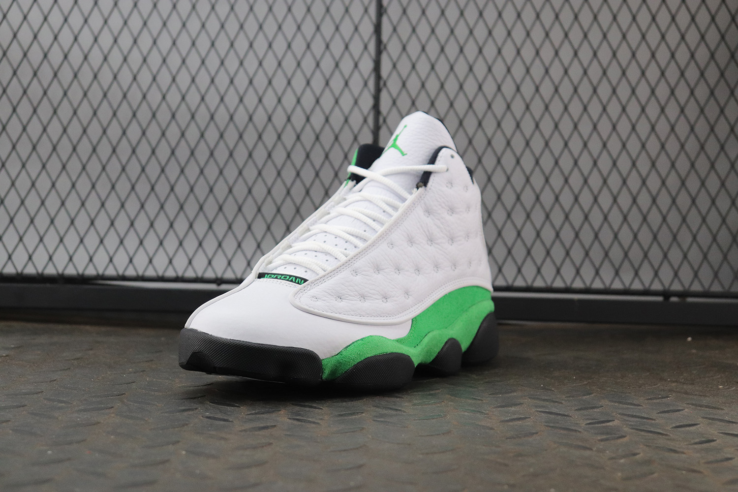 Jordan 13 Retro White Lucky Green