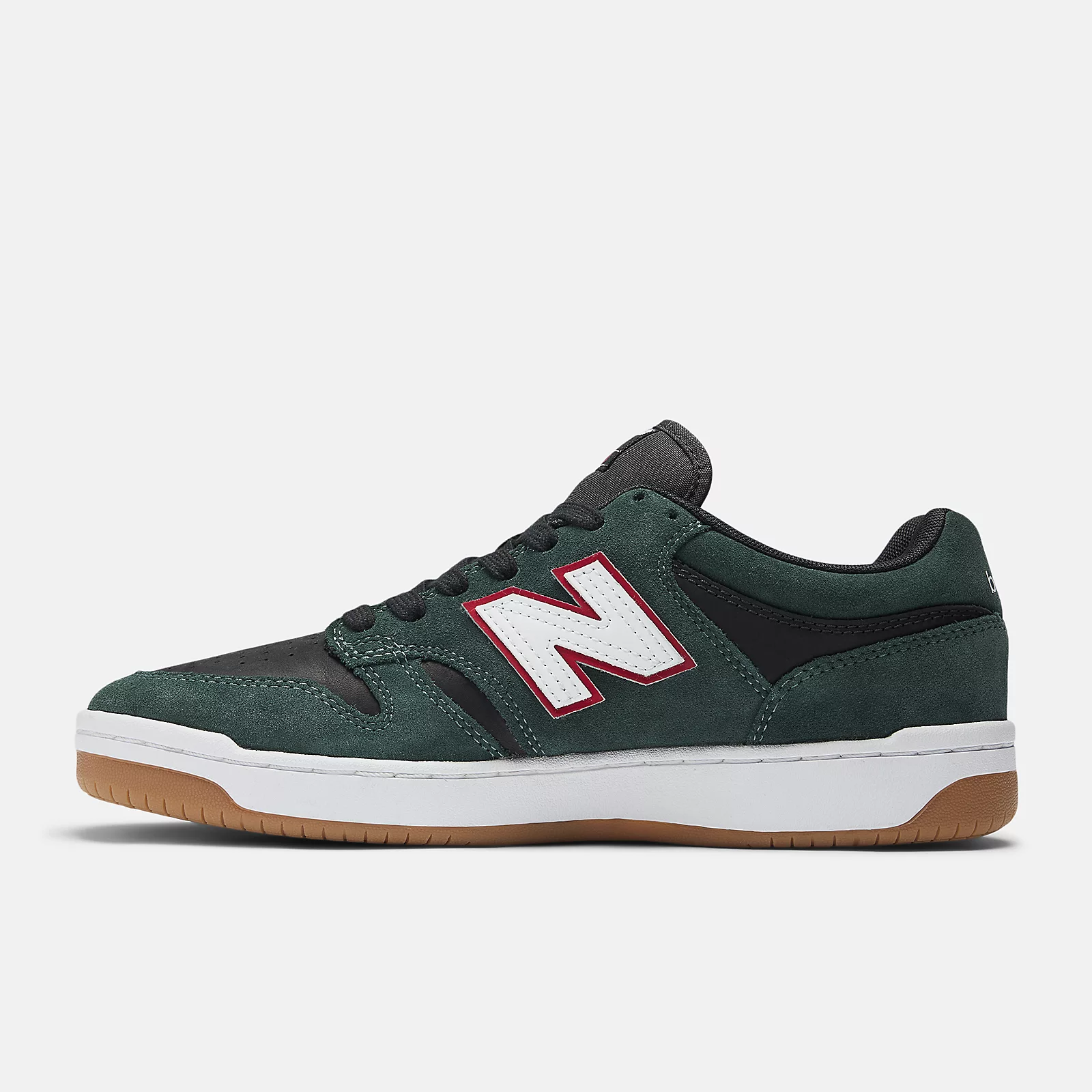 New Balance Unisex Lifestyle 480 Sneakers -  Men's/Women's-Forest Green with Black