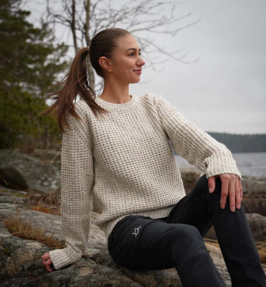 Amundsen Sports Field Sweater Womens Natural