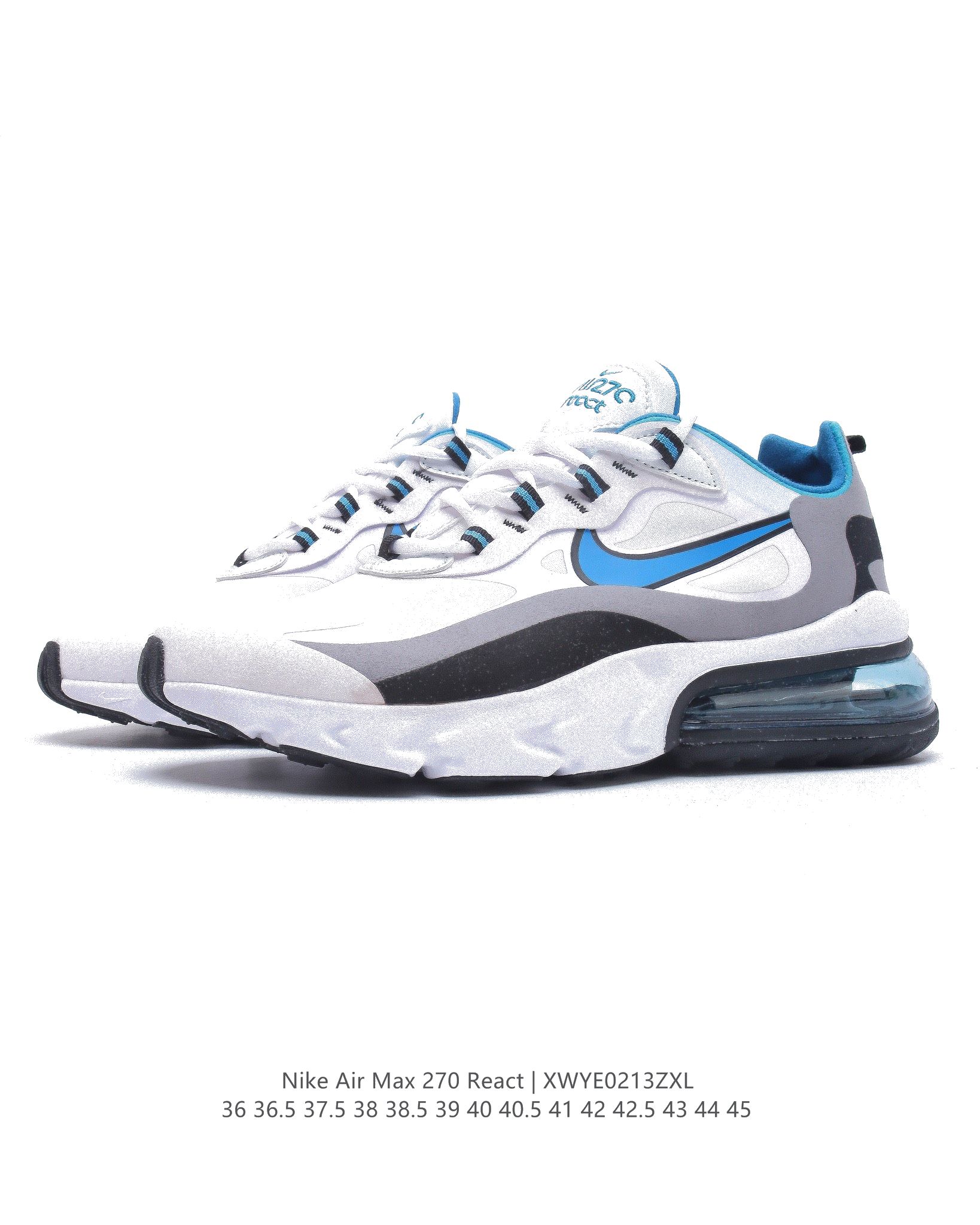 Nike Air Max 270 React SEBubble Pack Smoke GreyMulti Dames & Heren Schoenen-1