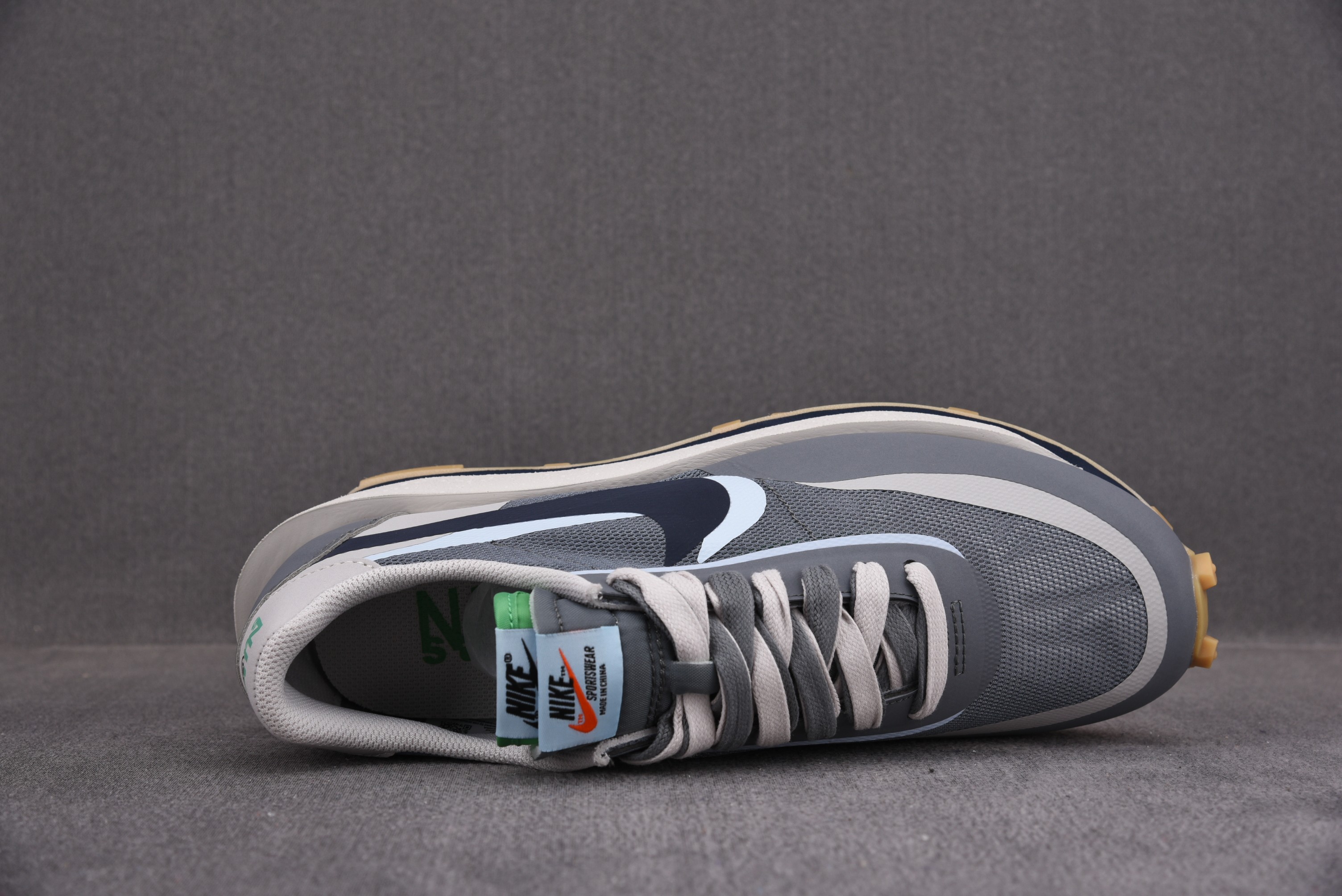 Nike LD Waffle sacai CLOT Kiss of Death 2 Cool Grey