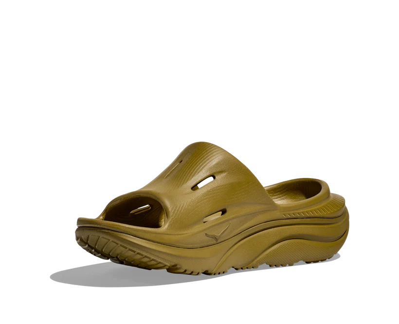 Hoka U ORA RECOVERY SLIDE 3 Green Moss / Green Moss