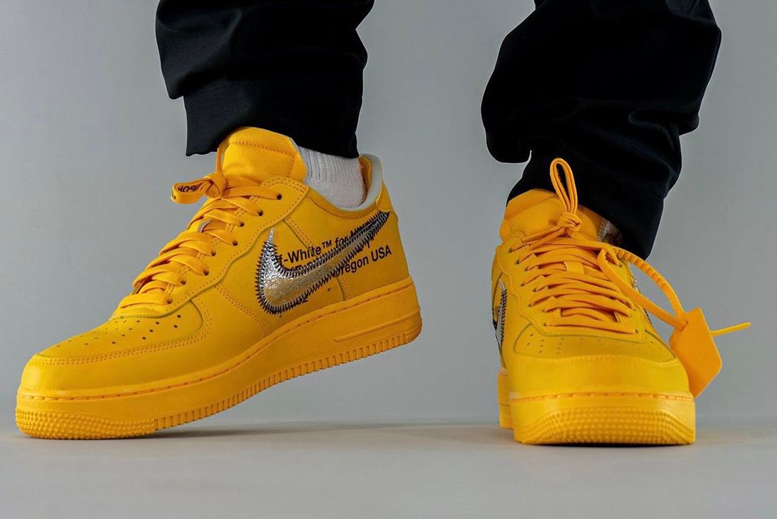 The   x Nike Air Force 1 University Gold