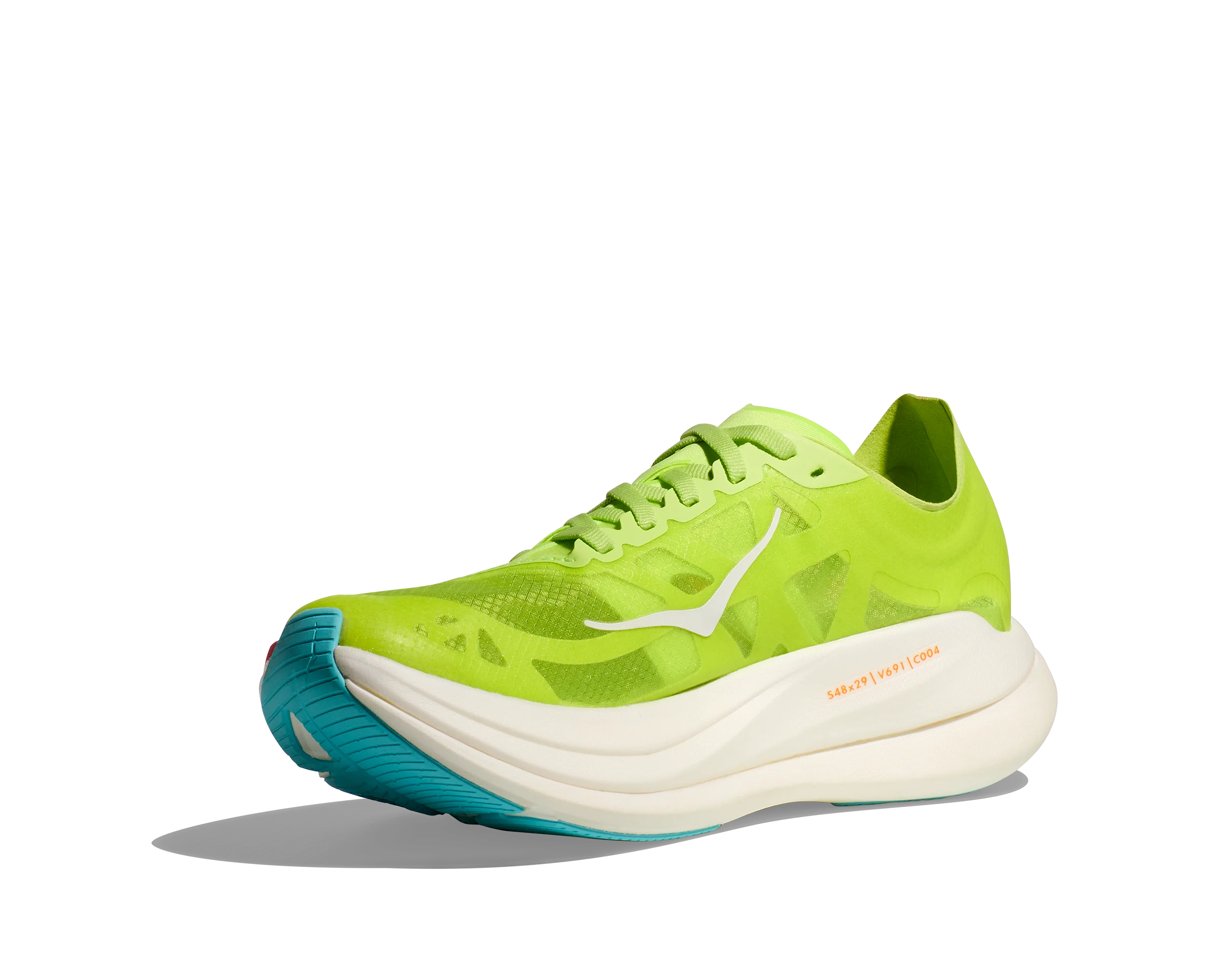 Hoka U ROCKET X 2 Lettuce / Solar Flare