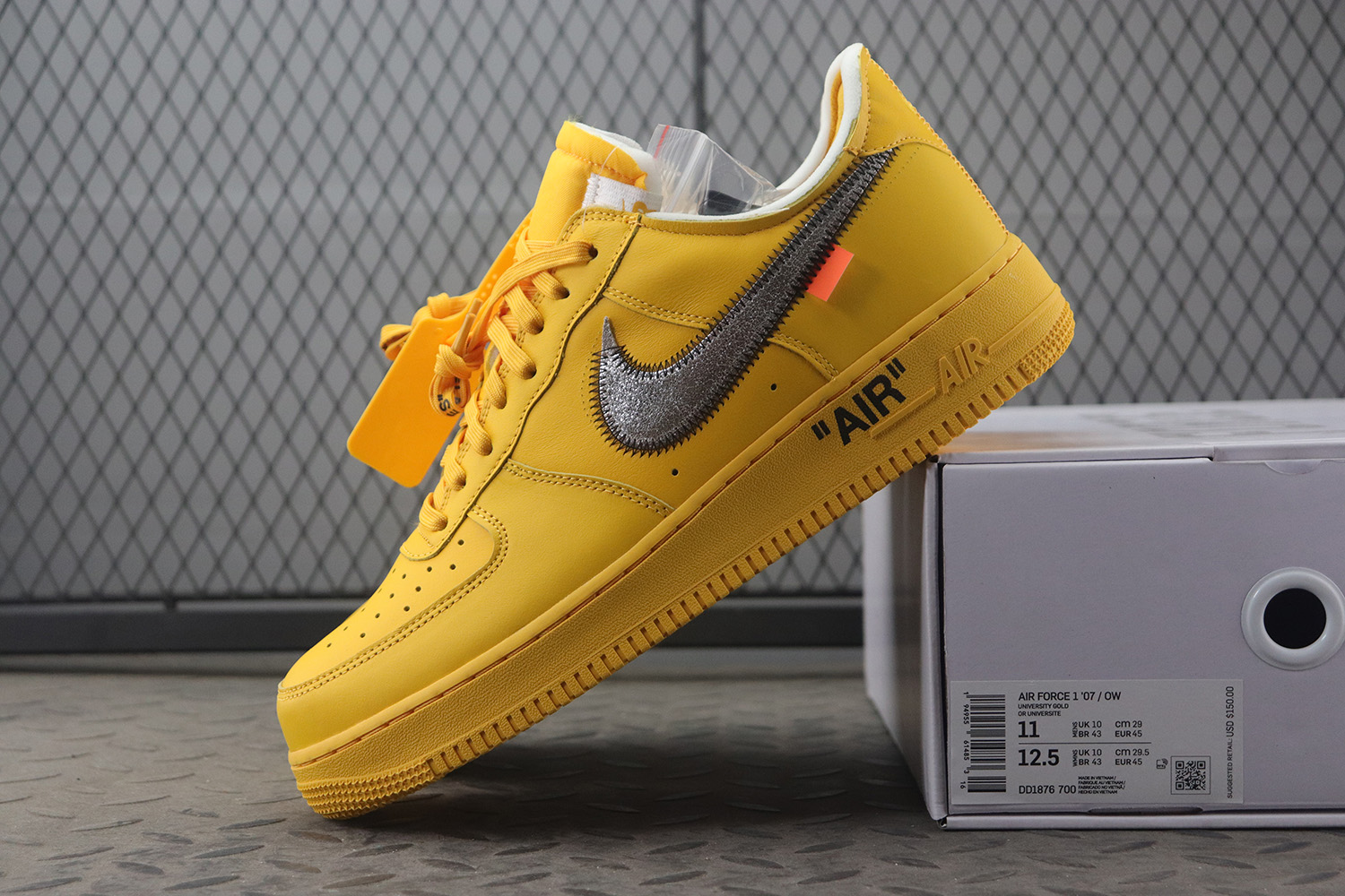 The   x Nike Air Force 1 University Gold