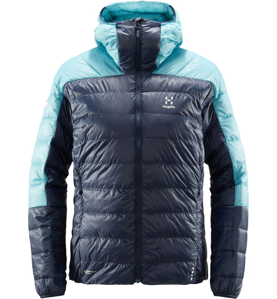 Haglöfs L.I.M Down Hood Women Tarn Blue / Frost Blue