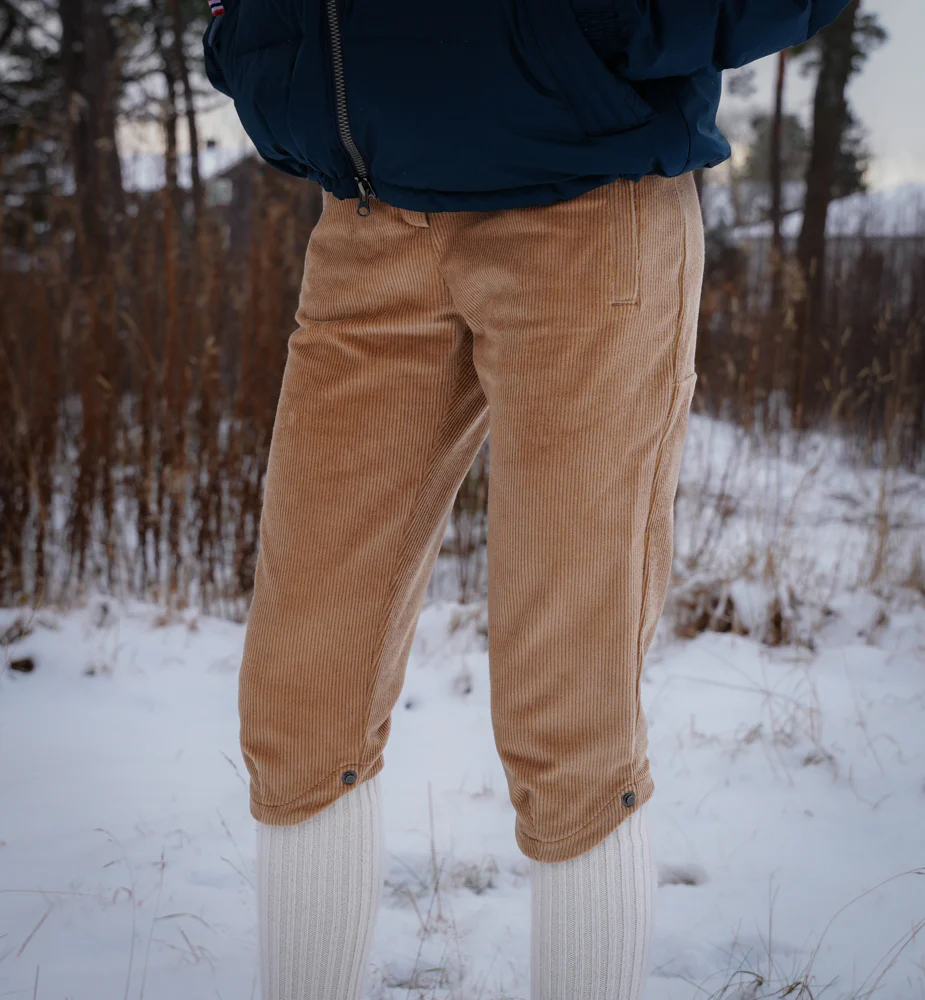 Amundsen Sports Concord Slim Knickerbockers Womens Khaki