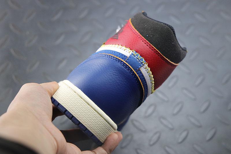 Jordan 1 Retro High Union Los Angeles Blue Toe