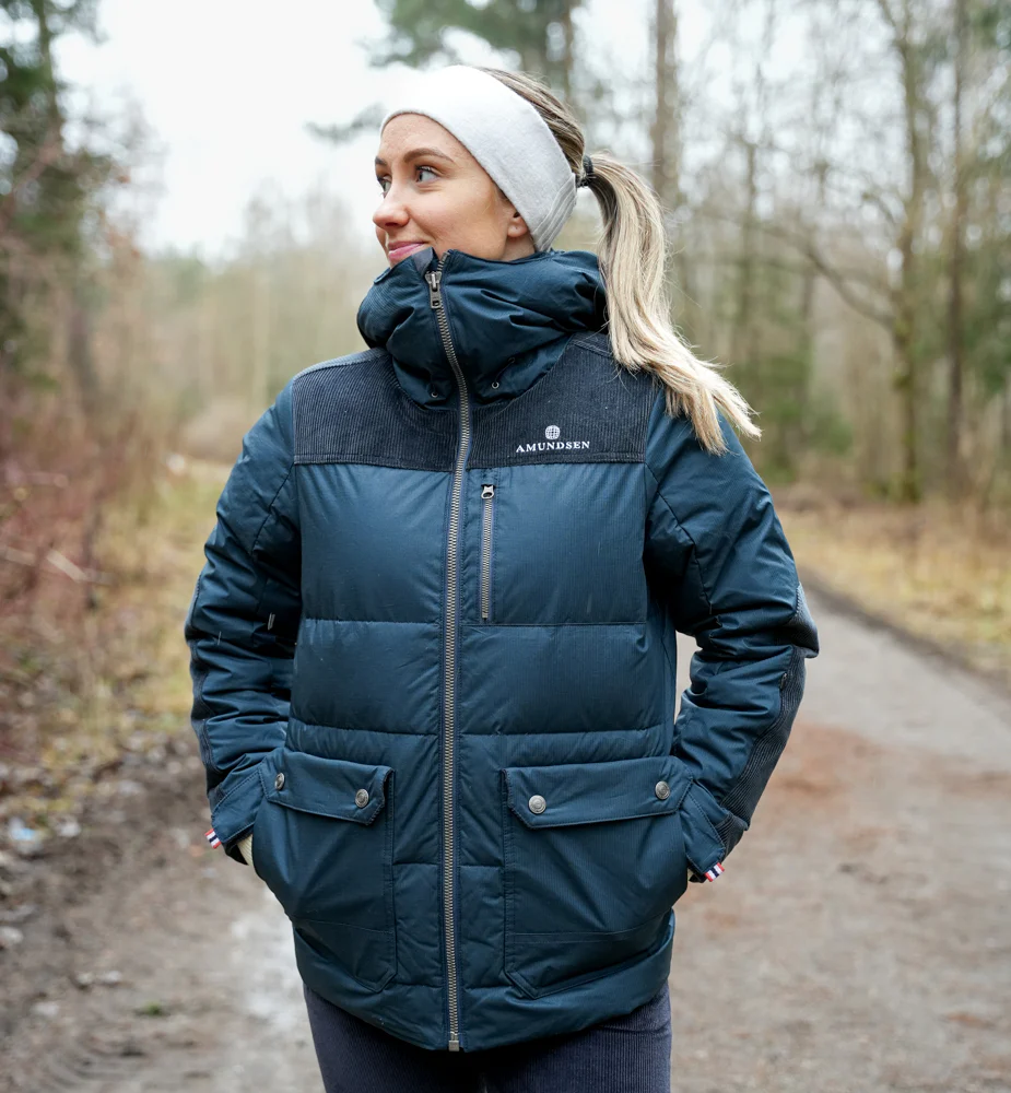 Amundsen Sports Groomer Jacket Womens Faded Navy