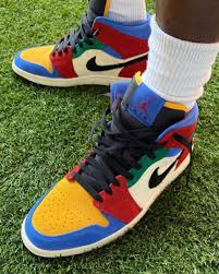 Jordan 1 Mid SE Fearless Blue the Great