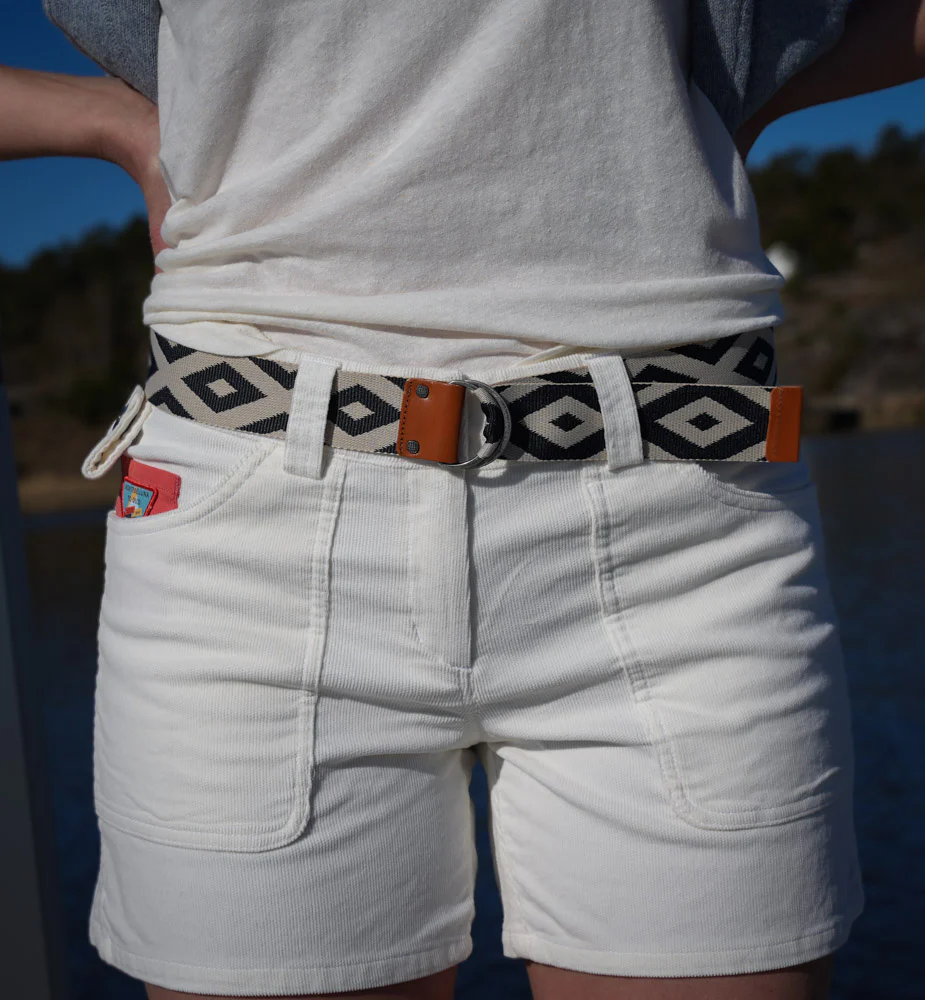 Amundsen Sports Woven Belt Faded Navy/Desert