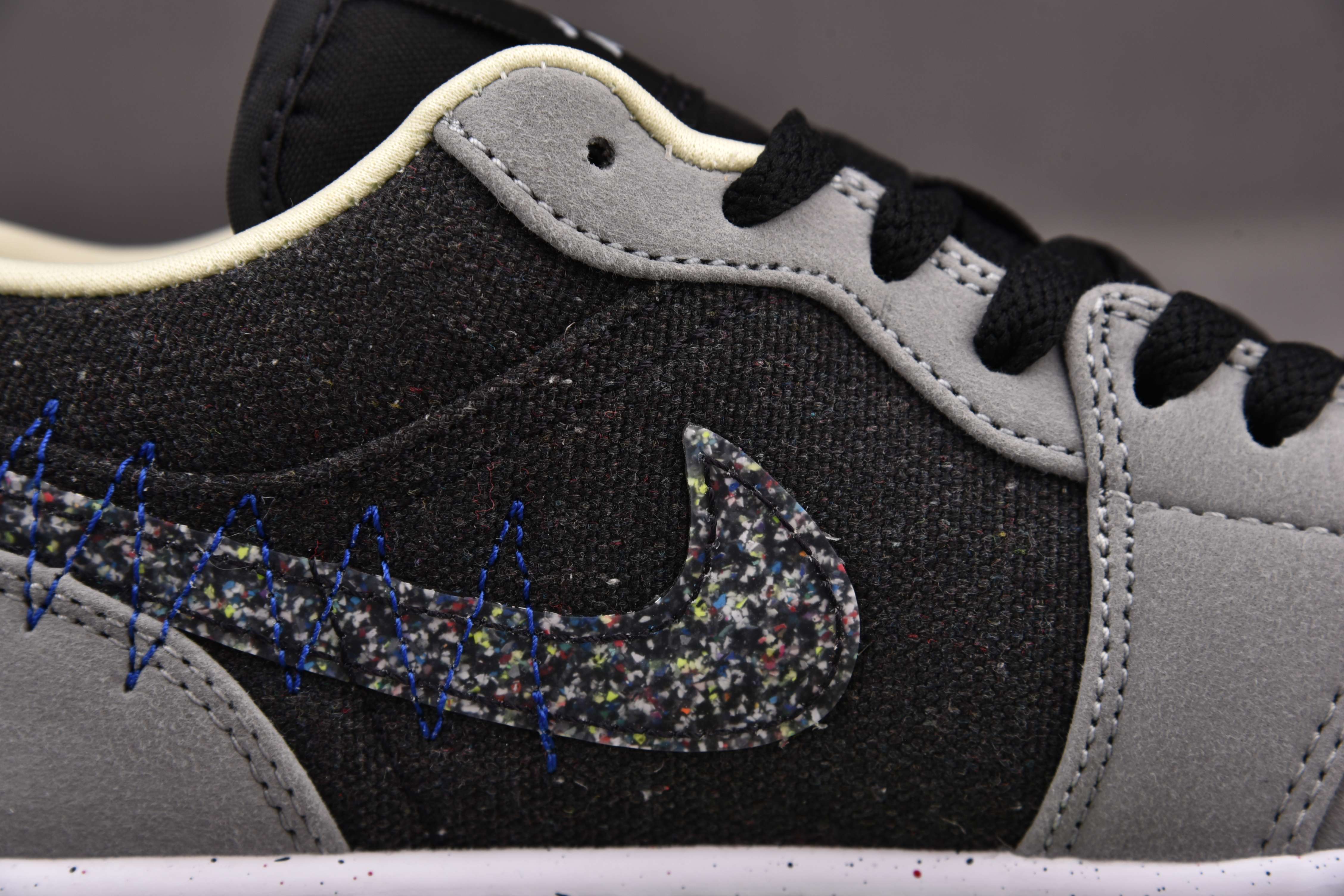 Jordan 1 Low SE Crater Black Grey