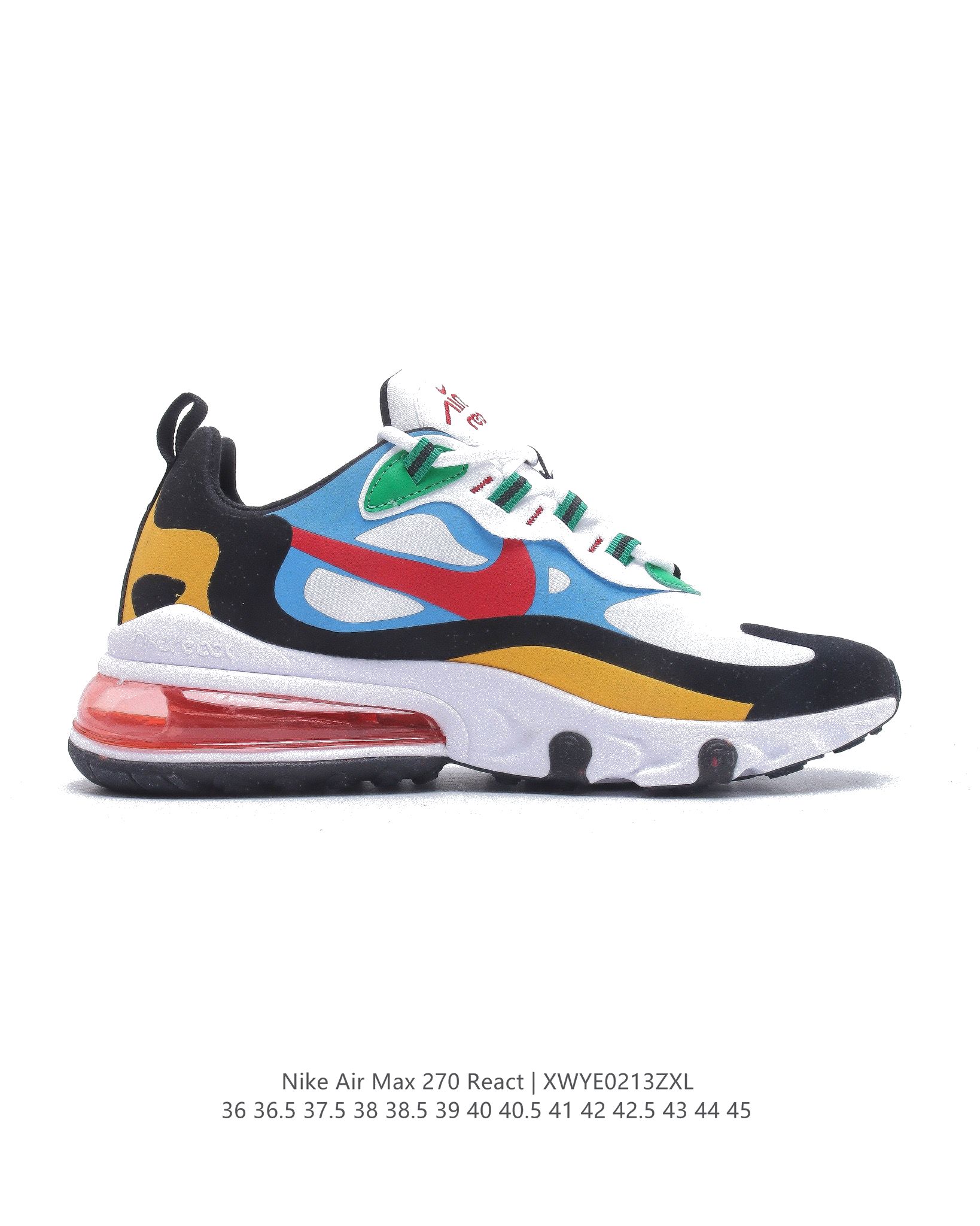 Nike Air Max 270 React SEBubble Pack Smoke GreyMulti Dames & Heren Schoenen-3