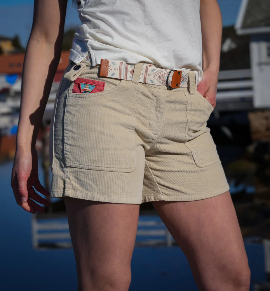 Amundsen Sports 5Incher Concord G.Dyed Shorts Womens Desert