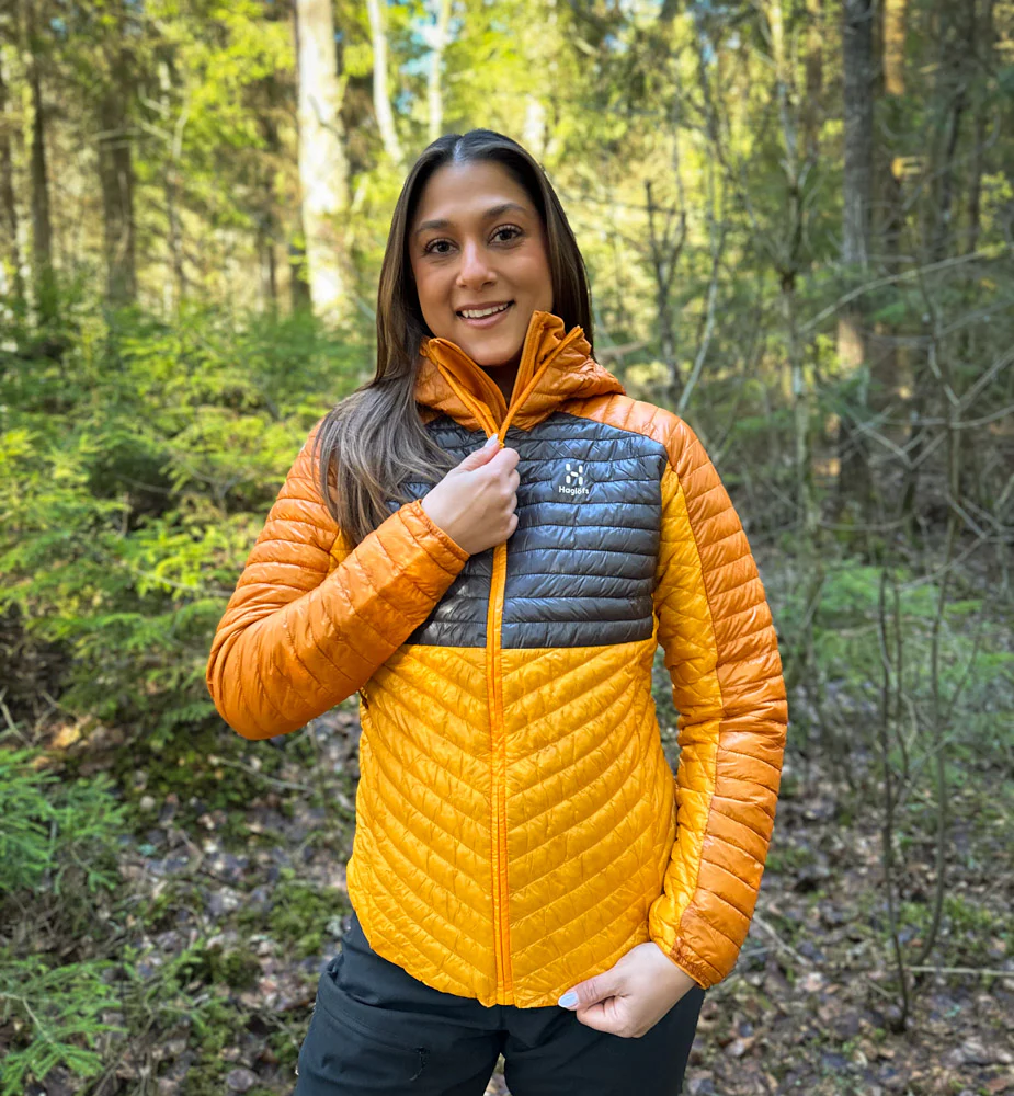 Haglöfs L.I.M Mimic Hood Women Sunny Yellow/Magnetite