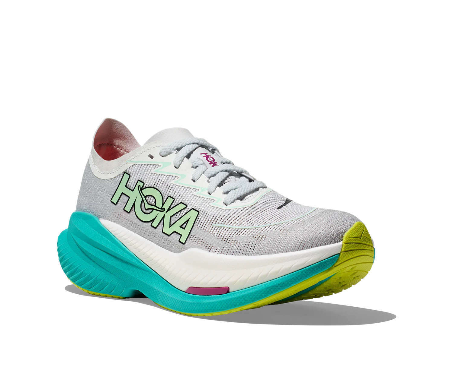 Hoka W MACH X 2 Frost / Electric Aqua
