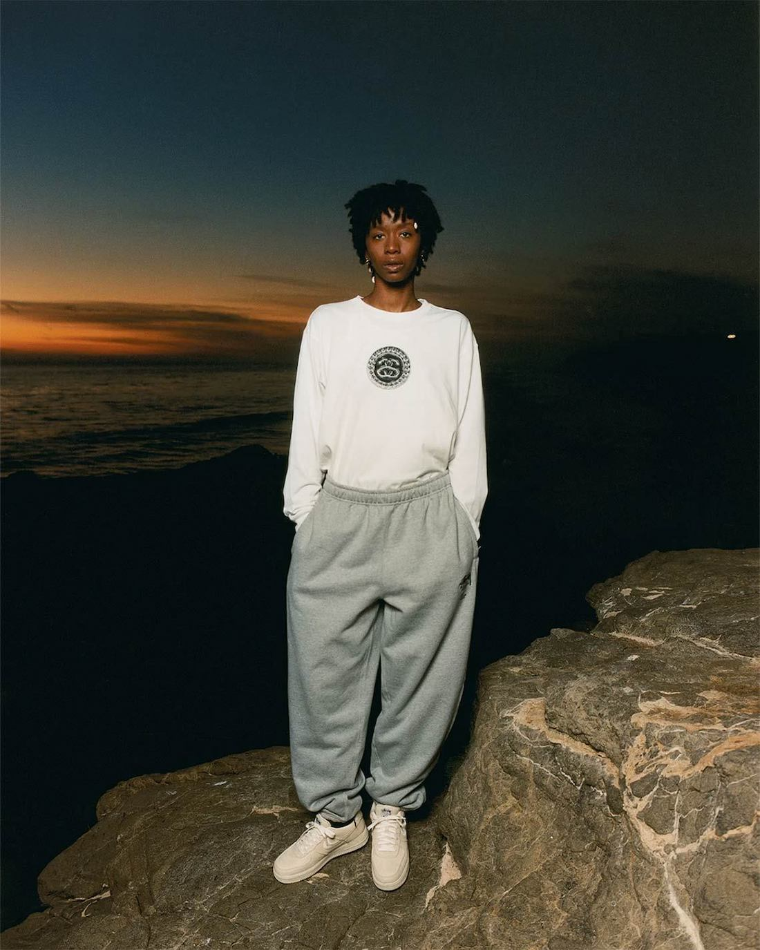 Nike Air Force 1 Low Stussy Fossil