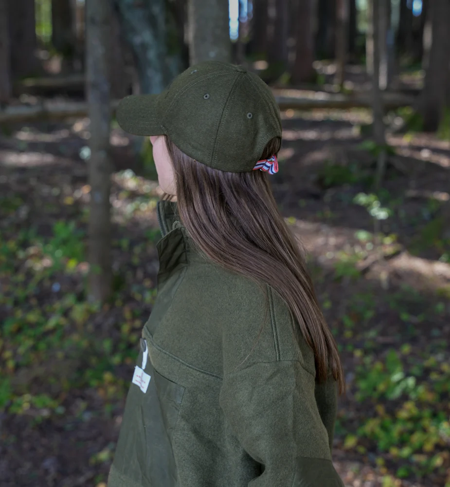 Amundsen Sports Vagabond Waxed Fleece Womens Nato/Green