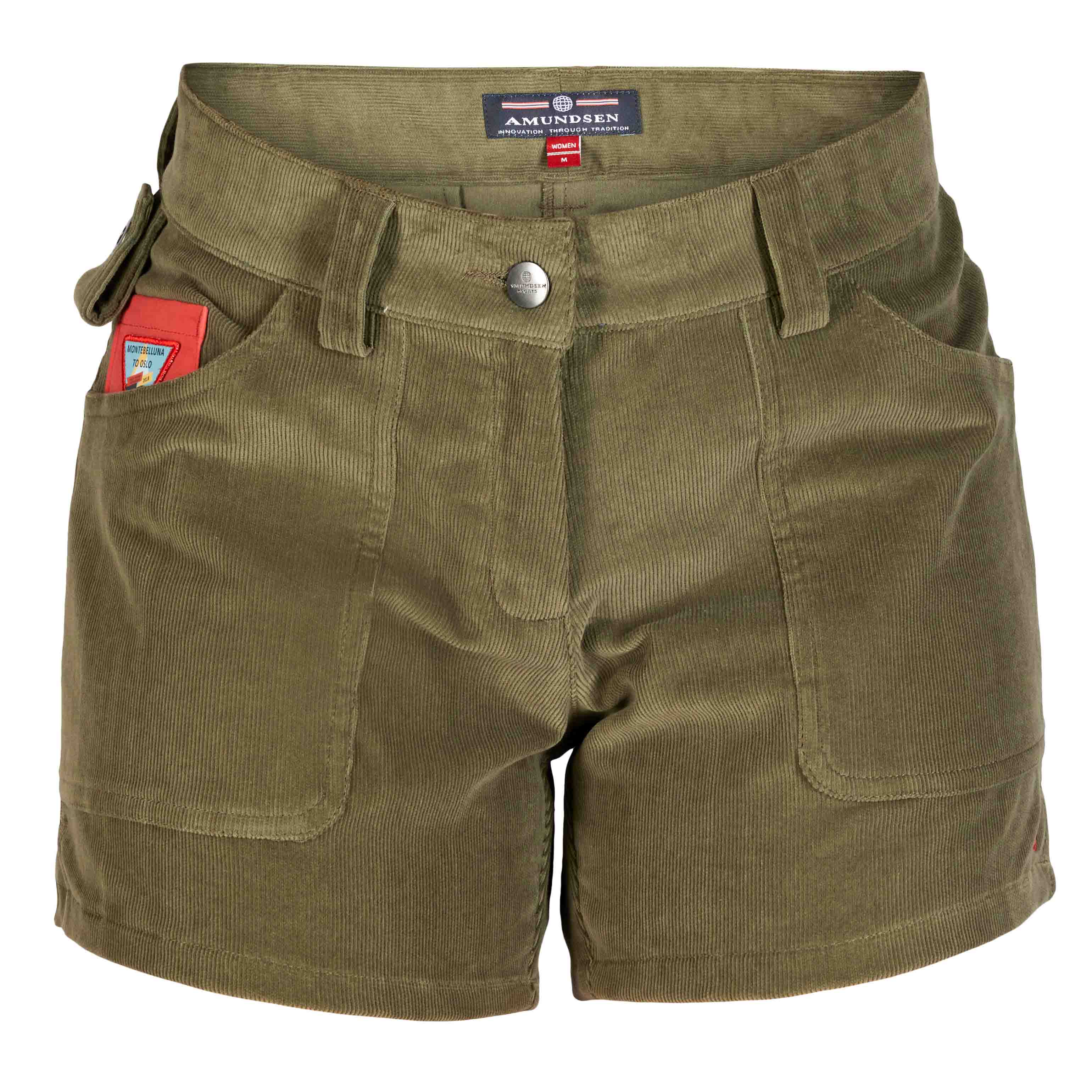 Amundsen Sports 5Incher Concord Shorts Womens Olive Ash/Natural