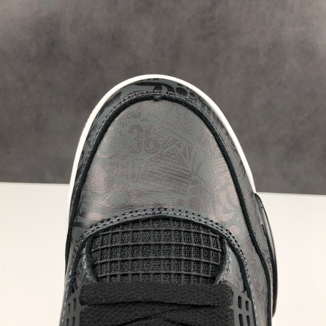 Jordan 4 Retro Laser Black Gum