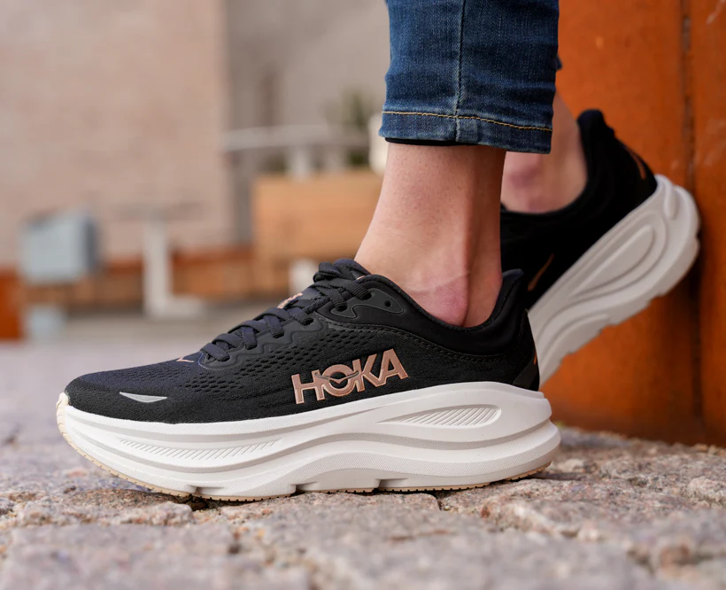 Hoka W BONDI 9 Black / Rose Gold