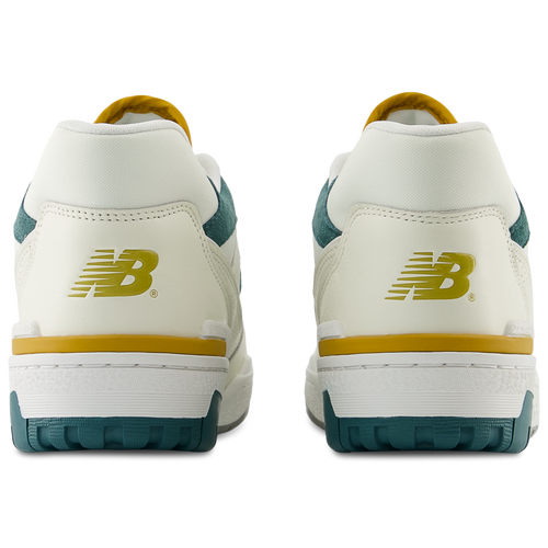 New Balance  550 Casual Shoe -  Men's/Women's League Outfitters White/Yellow/Teal