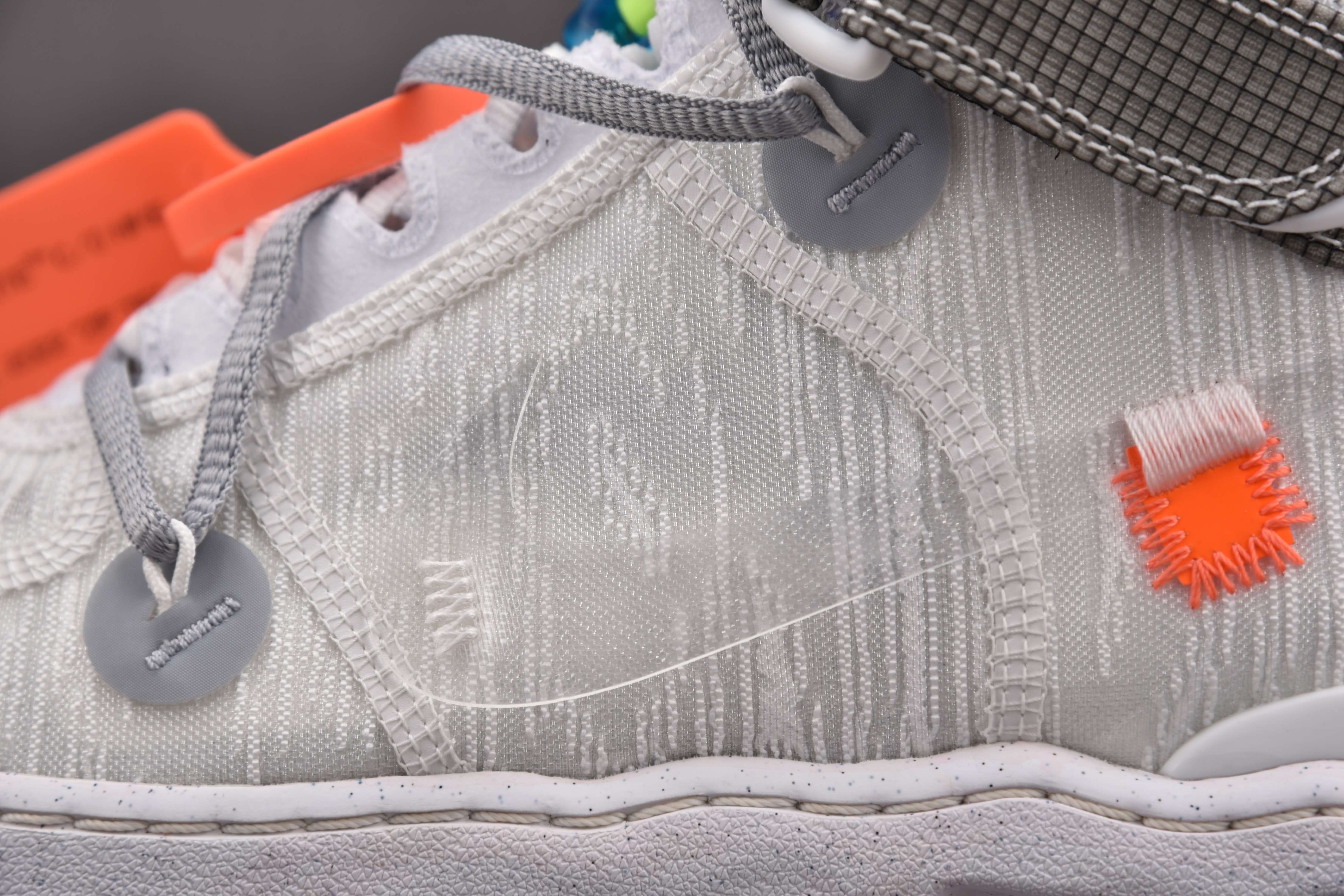 ™ X NIKE AIR FORCE 1 MID: WHITE