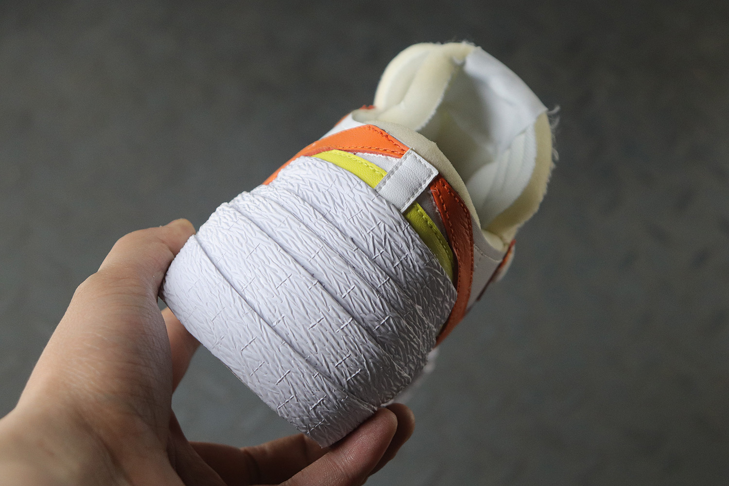 Sacai x Blazer Low Magma Orange