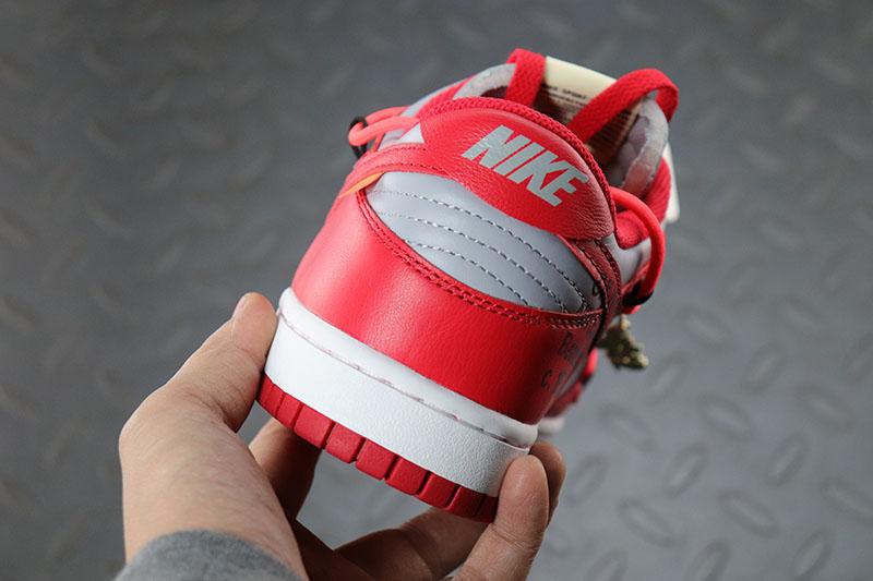 NIke SB Dunk Off White University Red