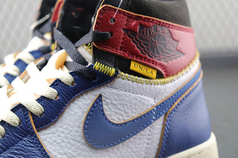 Jordan 1 Retro High Union Los Angeles Blue Toe