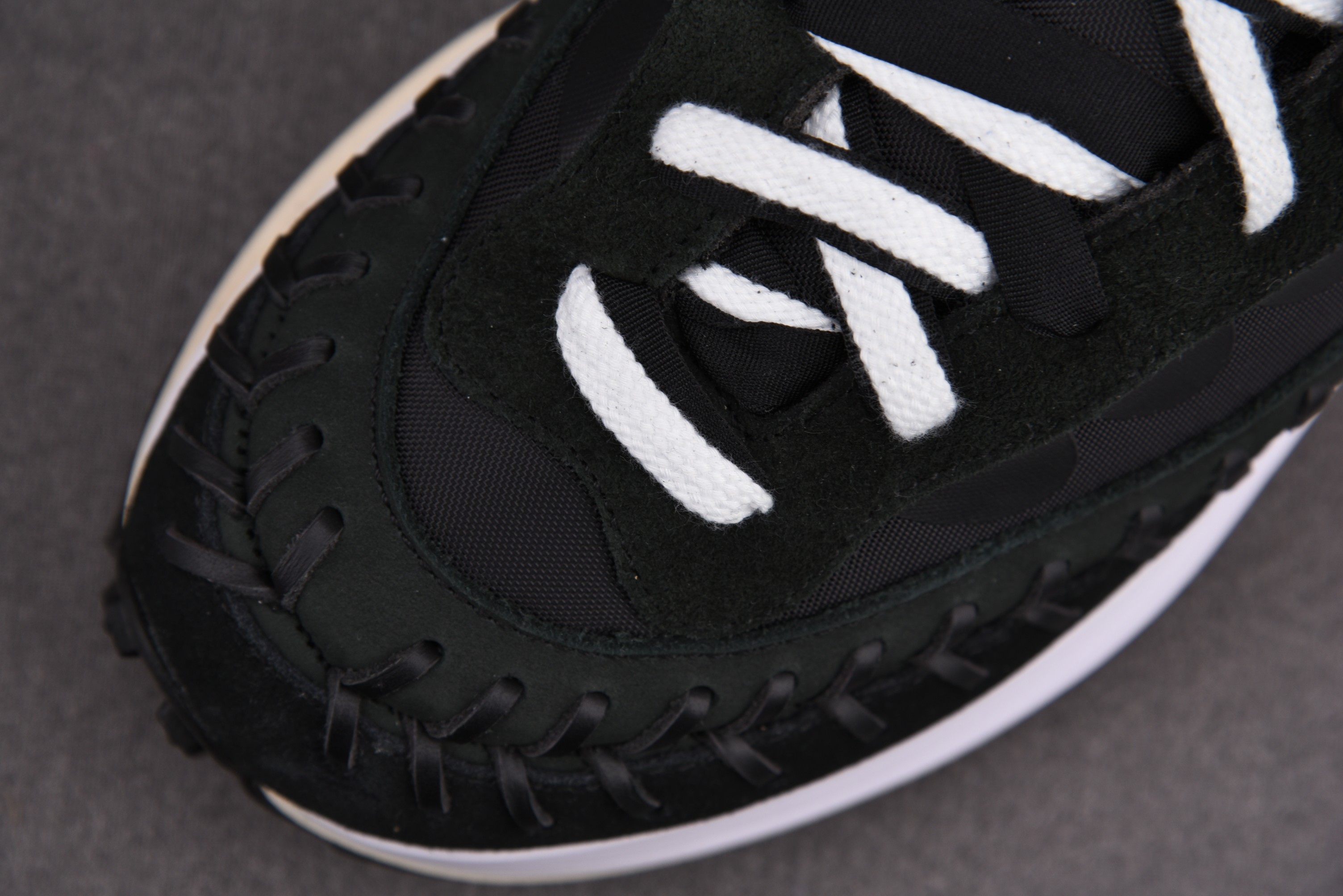 Nike Vaporwaffle sacai Jean Paul Gaultier Black White