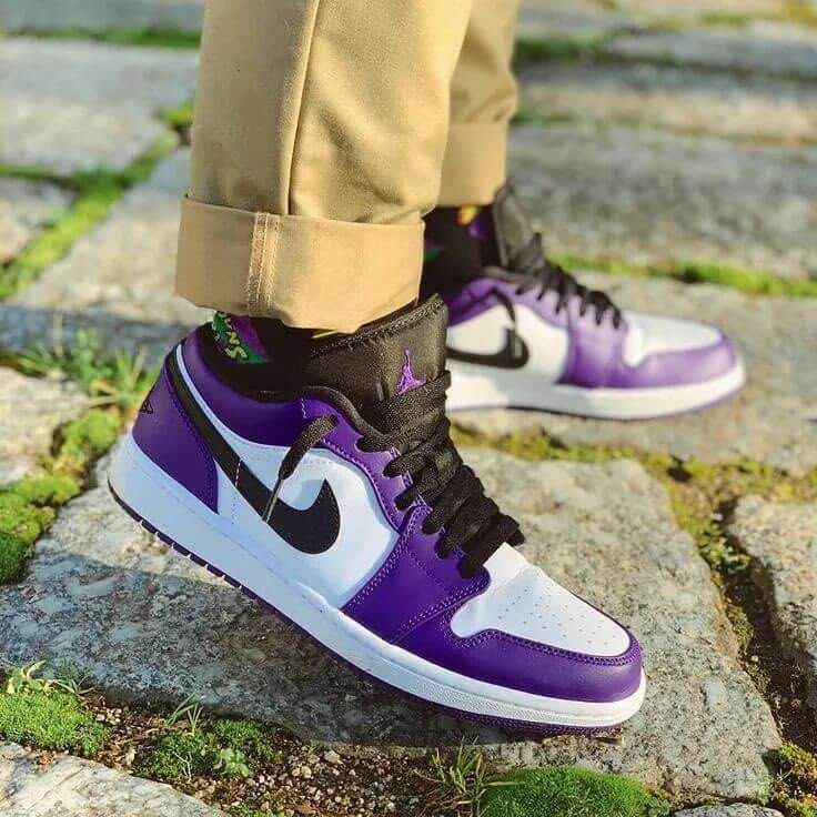 Jordan 1 Retro Low Golf Court Purple