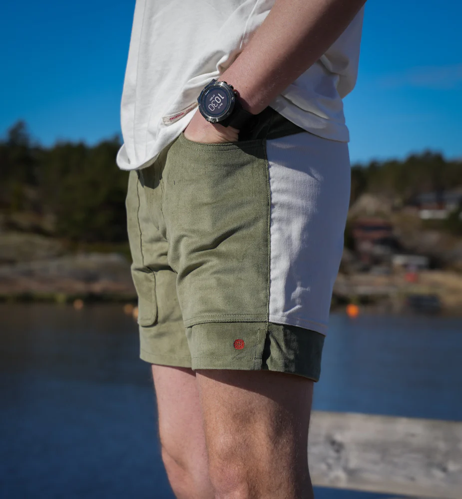 Amundsen Sports 7Incher Concord Shorts Mens Olive Ash/Natural