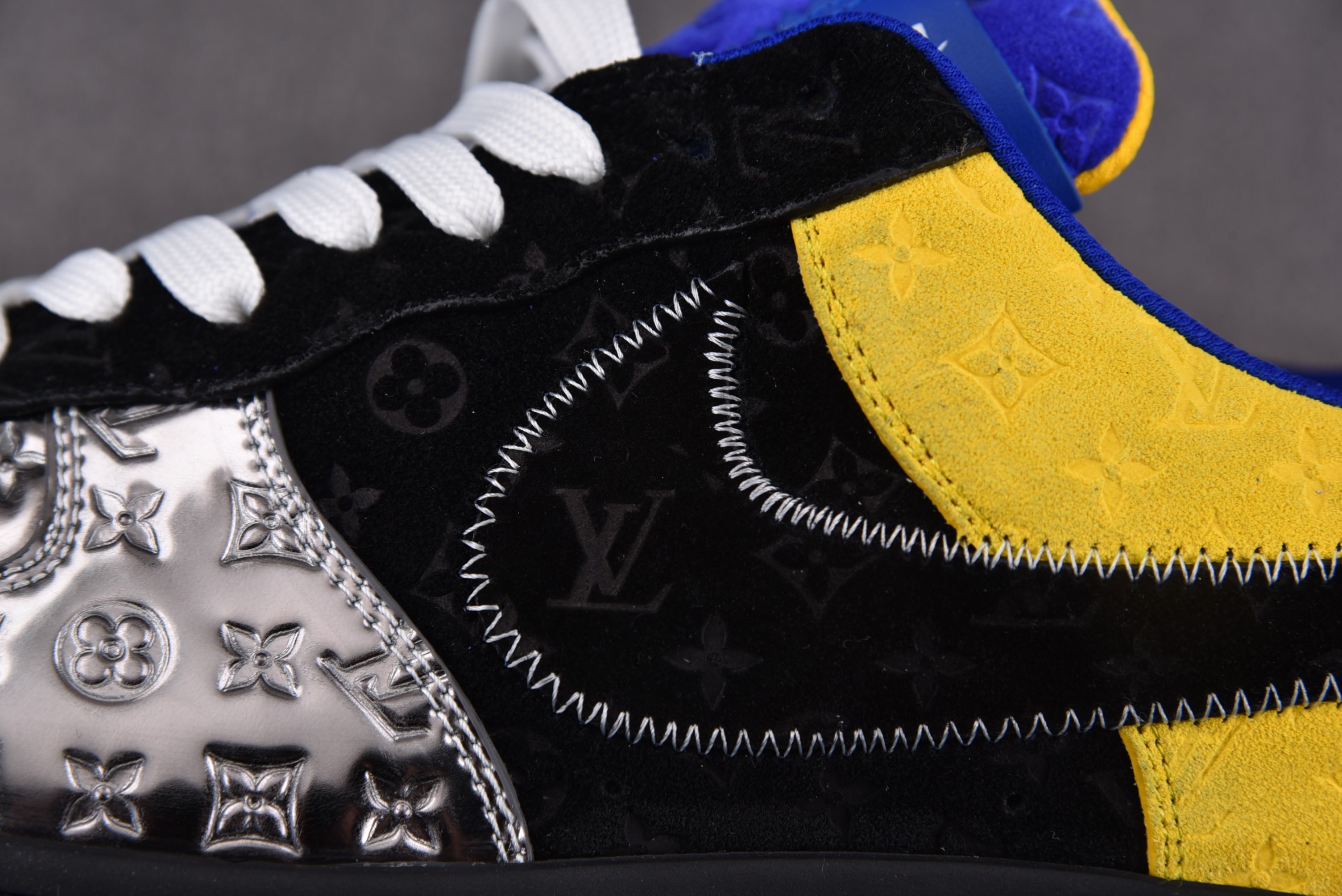 Nike Air Force 1 Low Louis Vuitton Virgil Abloh Purple Dusk/Metallic Silver (Be careful about the size!!)